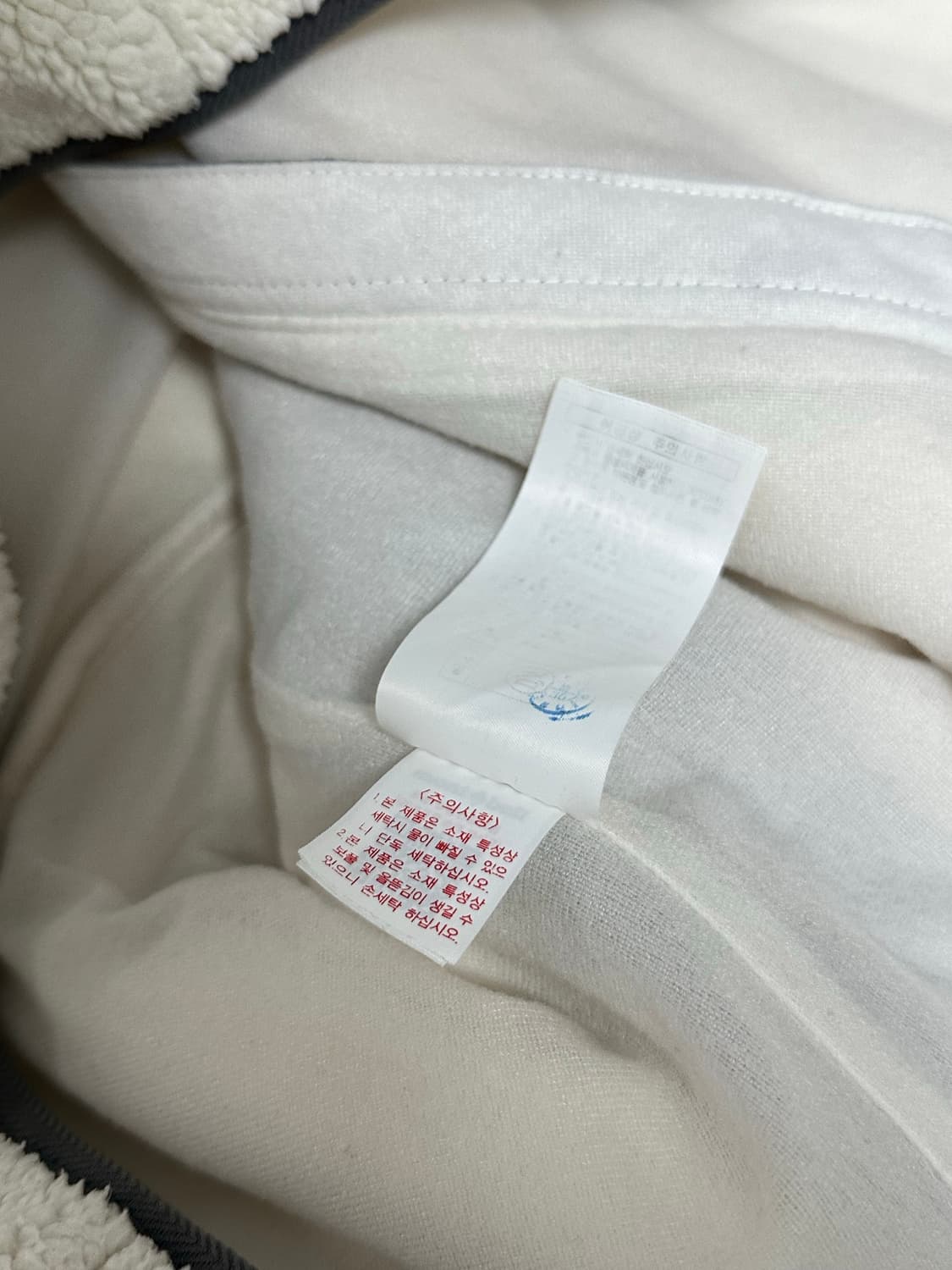 몽벨 후리스  플리스 뽀글이 화이트미디움 상품이미지9