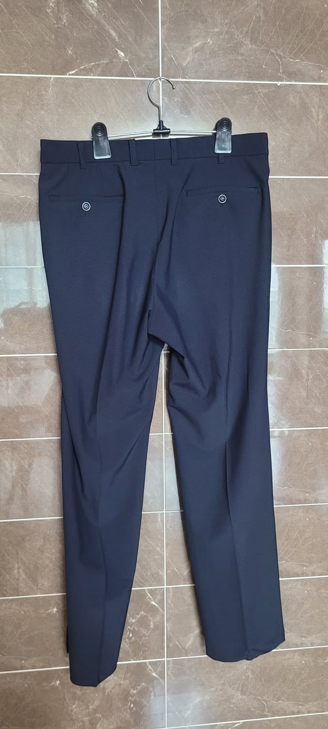 👔남성32-33인치👔파크랜드 기지 바지 짙은네이비 상품이미지2