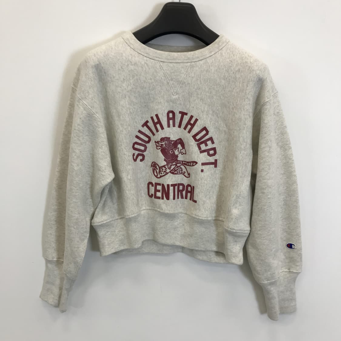 챔피온리버스위브 크롭 스웻셔츠 [여성M] 상품이미지1