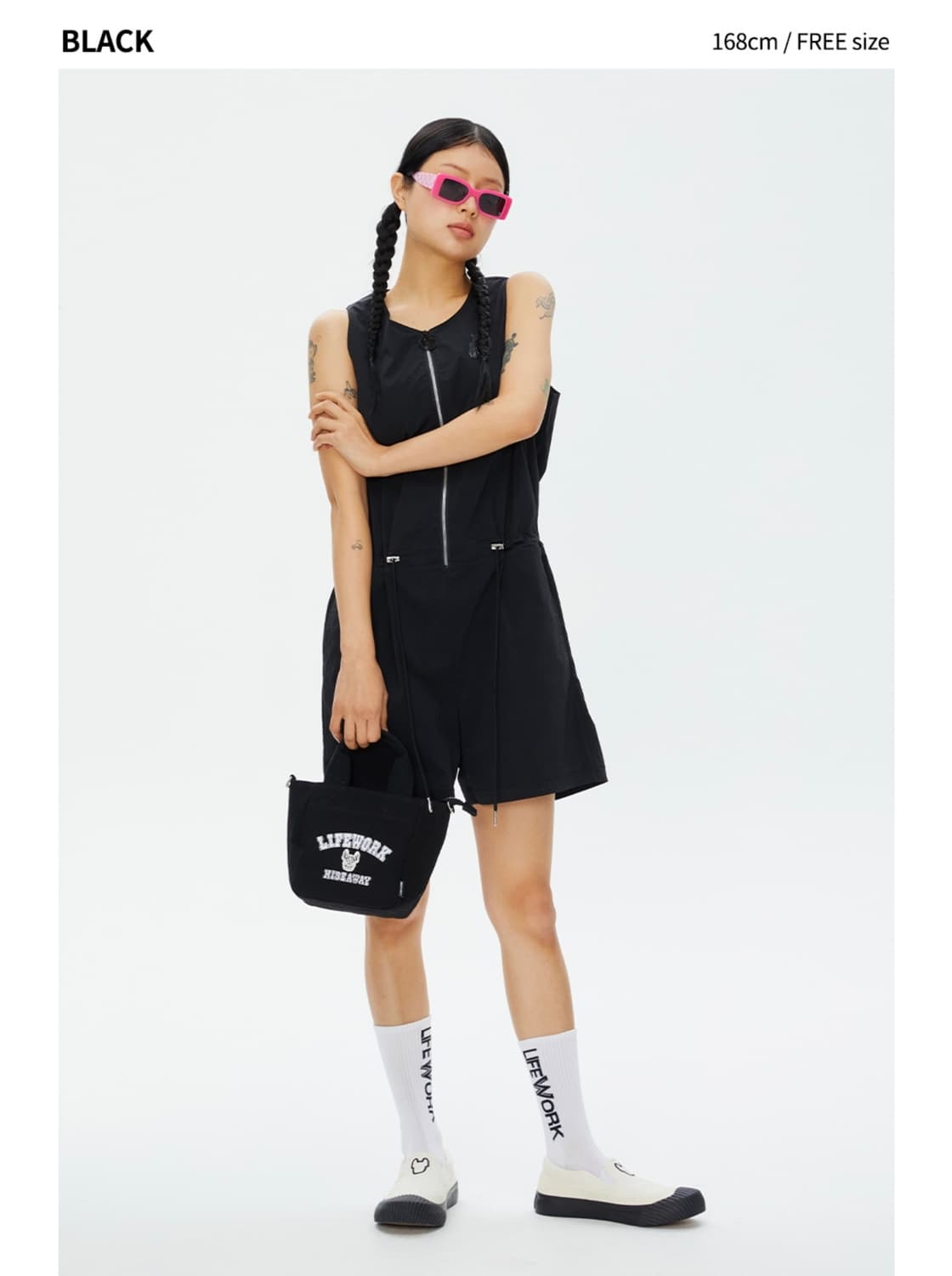 라이프워크 슬리브리스 5부 점프수트 Free

블랙컬러
사이즈: Free 상품이미지2