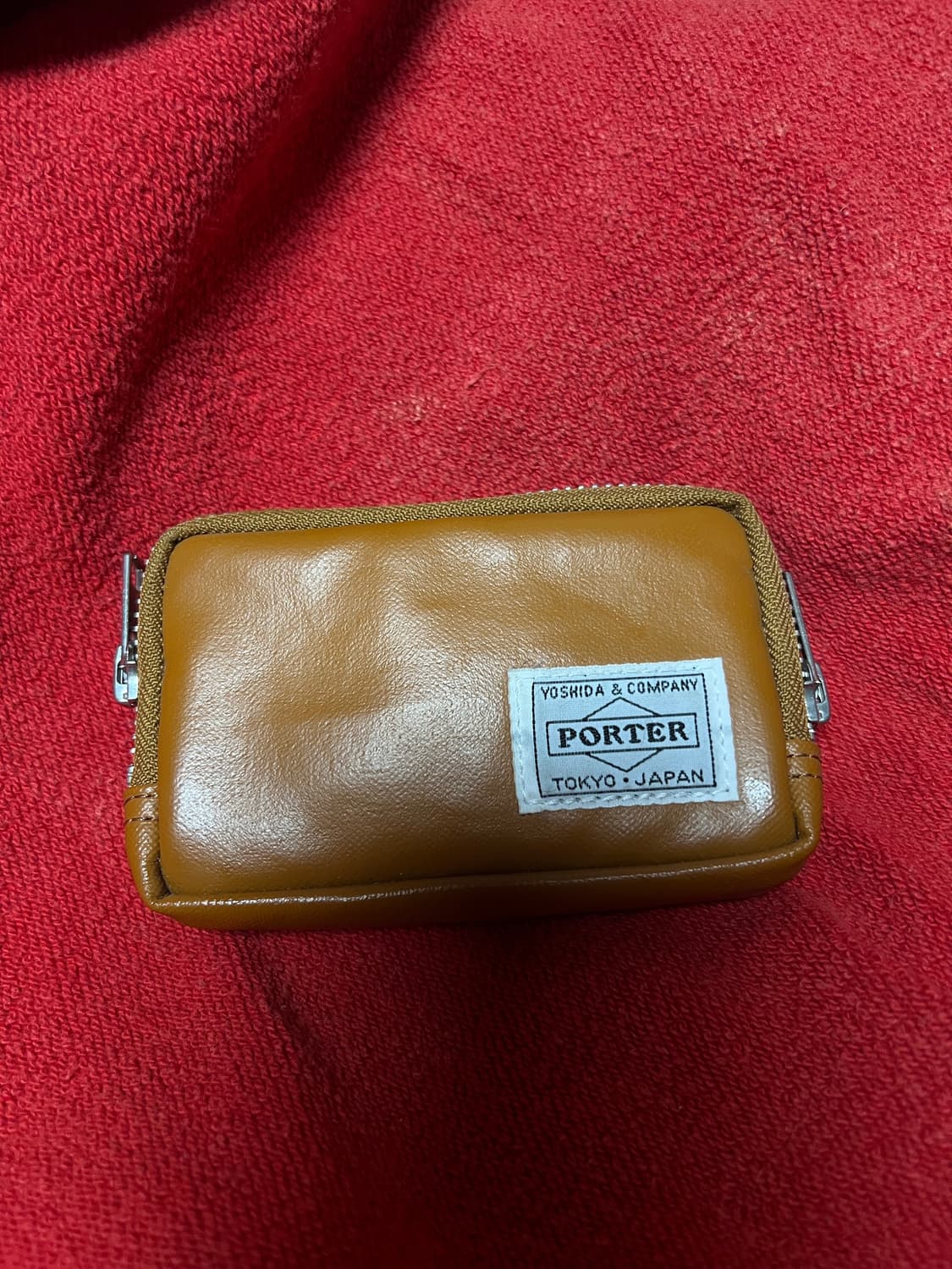 요시다 포터 프리스타일 멀티 코인 케이스 카멜 상품이미지1