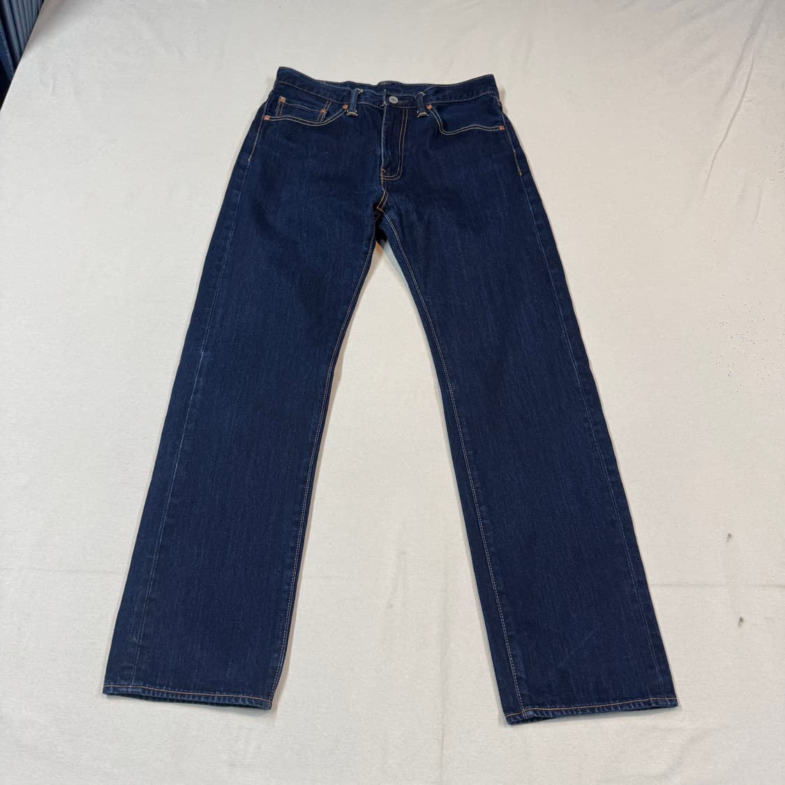 32inch) 리바이스 505 레귤러 핏 진청 데님 청바지 상품이미지5