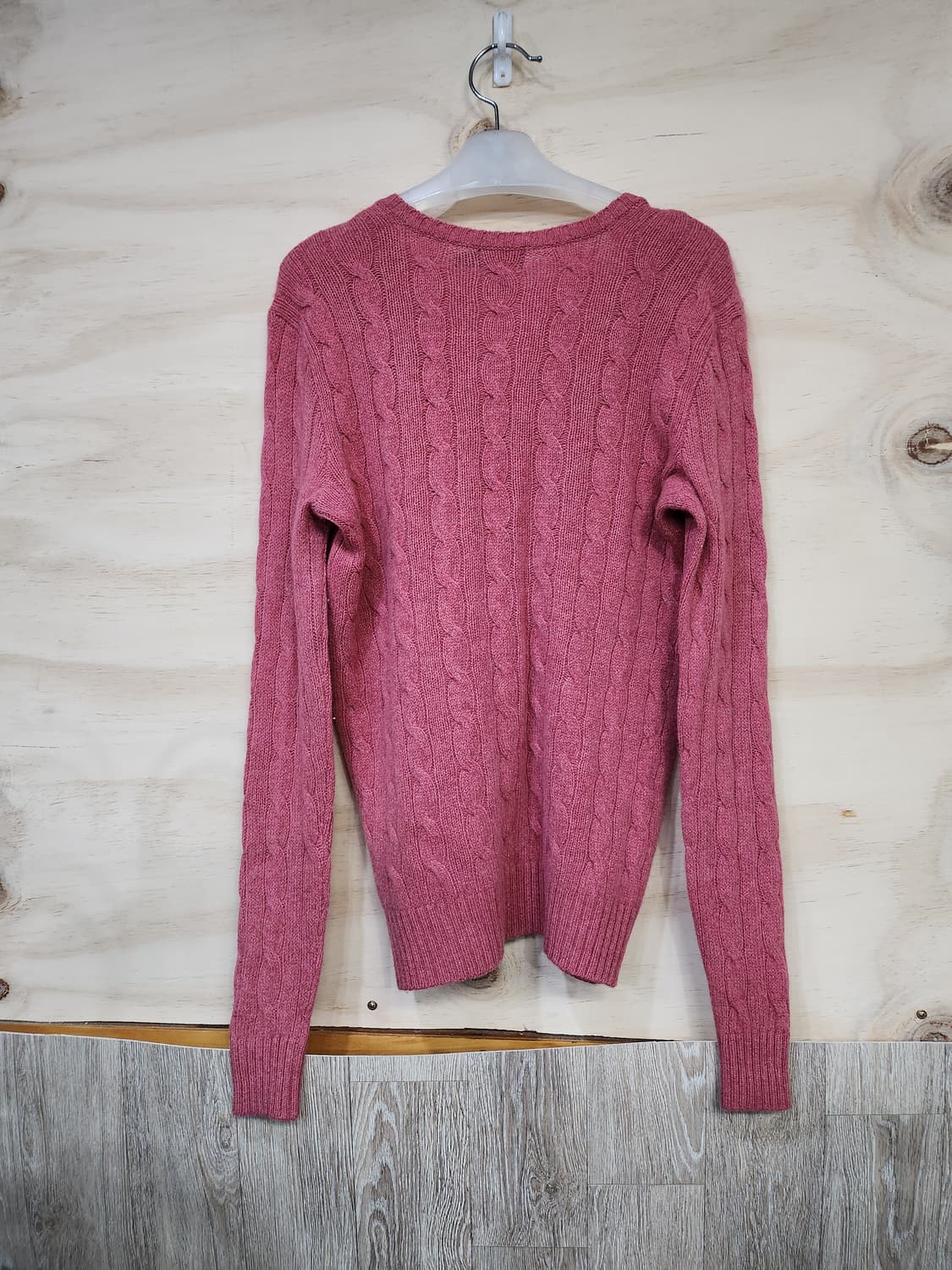 840) 폴로 랄프로렌 POLO 케이블 브이넥 캐시미어블랜드 니트 상품이미지2