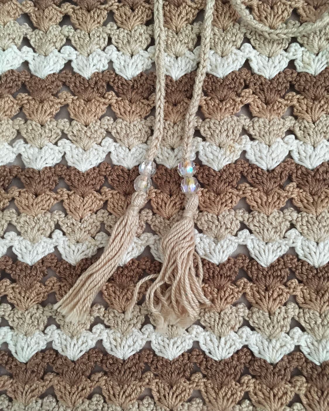 Crochet Chevron Knit Midi Skirt 상품이미지2