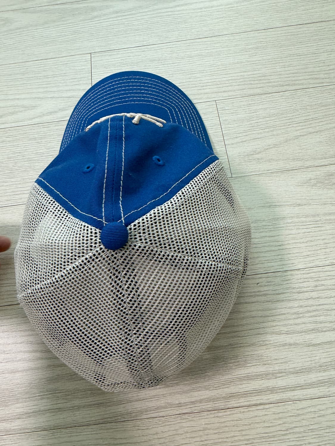 스투시 뉴에라 콜라보 트러커캡 블루 상품이미지5