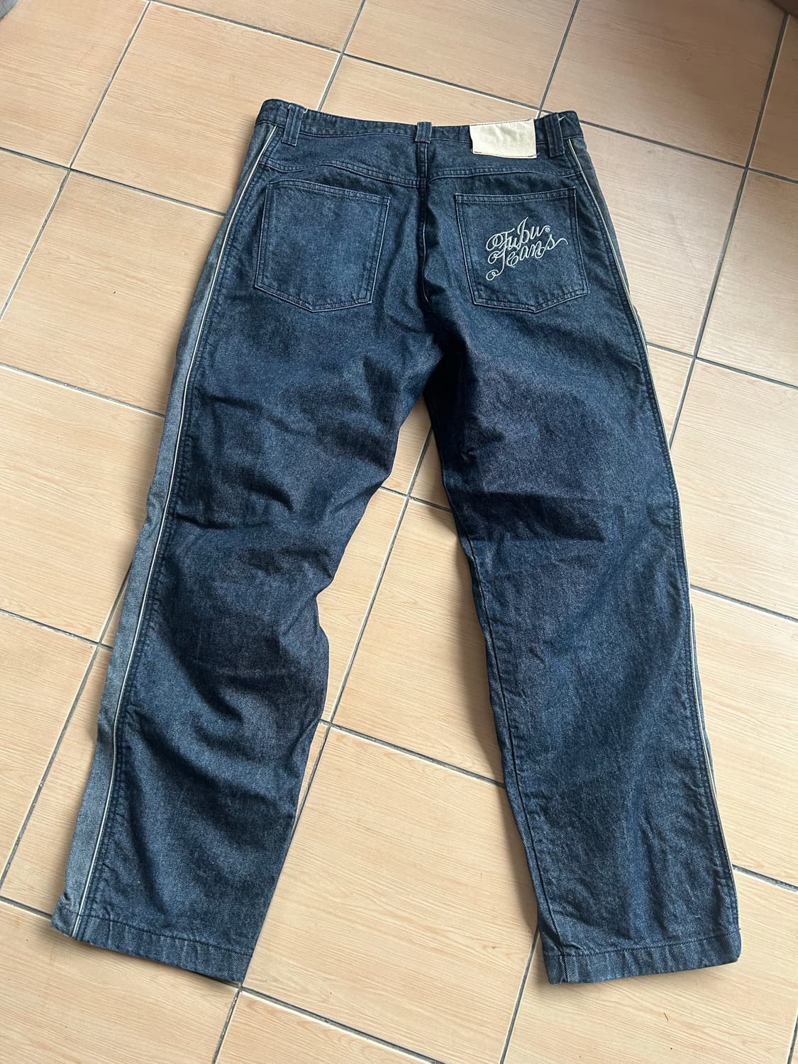 90‘s FUBU 후부 와이드진 36in 상품이미지4