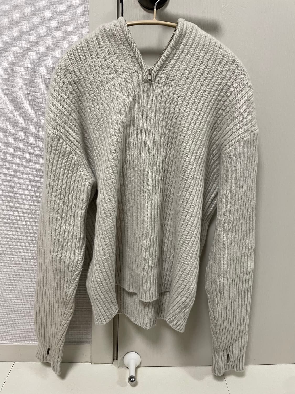 바라클라바 니트 후드 상품이미지3