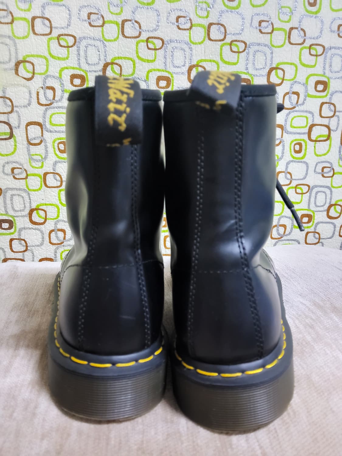 닥터마틴 8홀 1460모델 260사이즈 블랙  상품이미지4