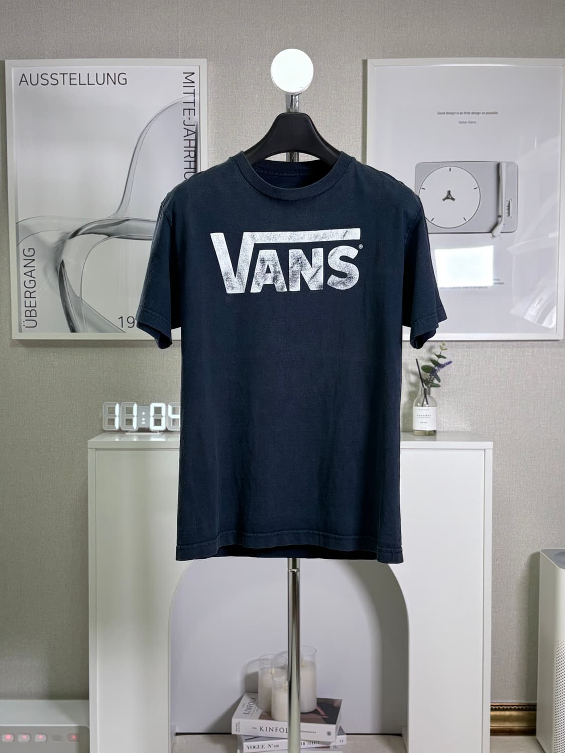 VANS 빈티지 프린팅 로고 티셔츠 상품이미지1
