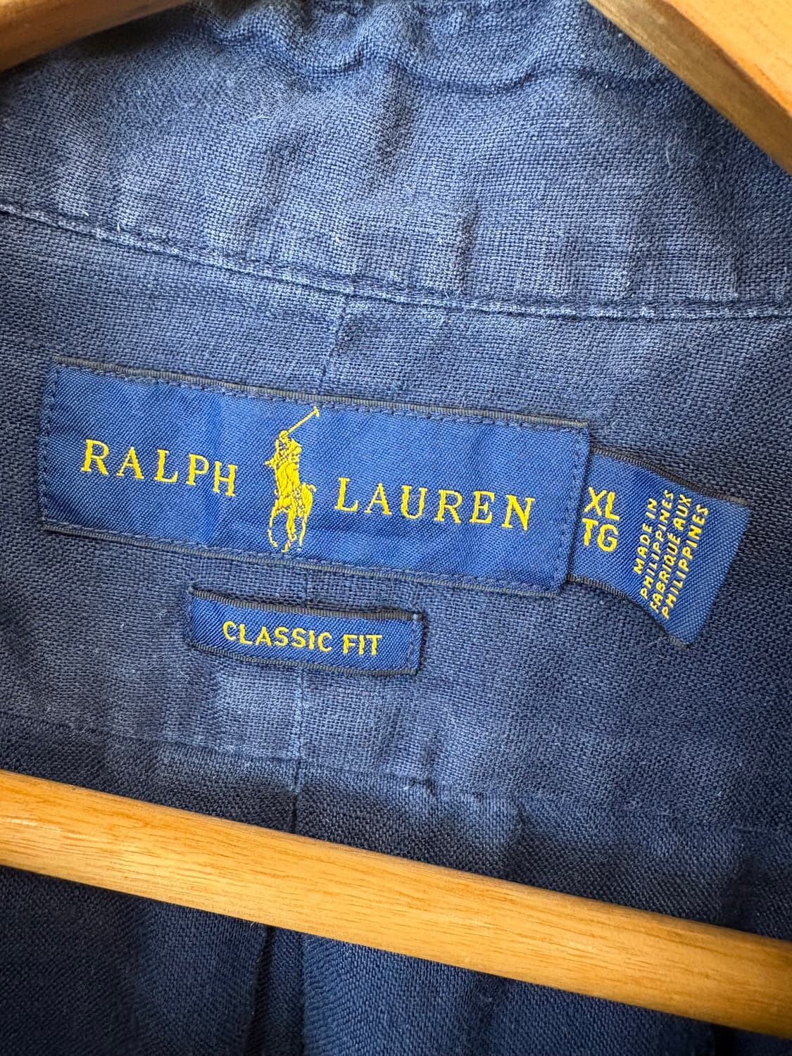 폴로랄프로렌 네이비 린넨 셔츠 상품이미지7