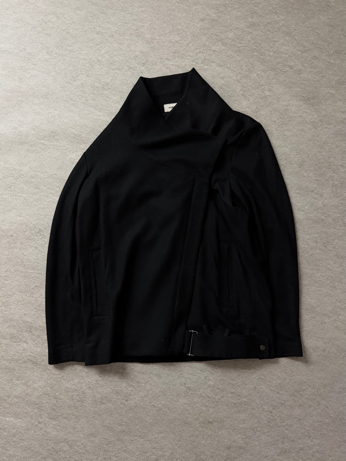 헬무트랭 비대칭 하이넥 자켓 상품이미지3