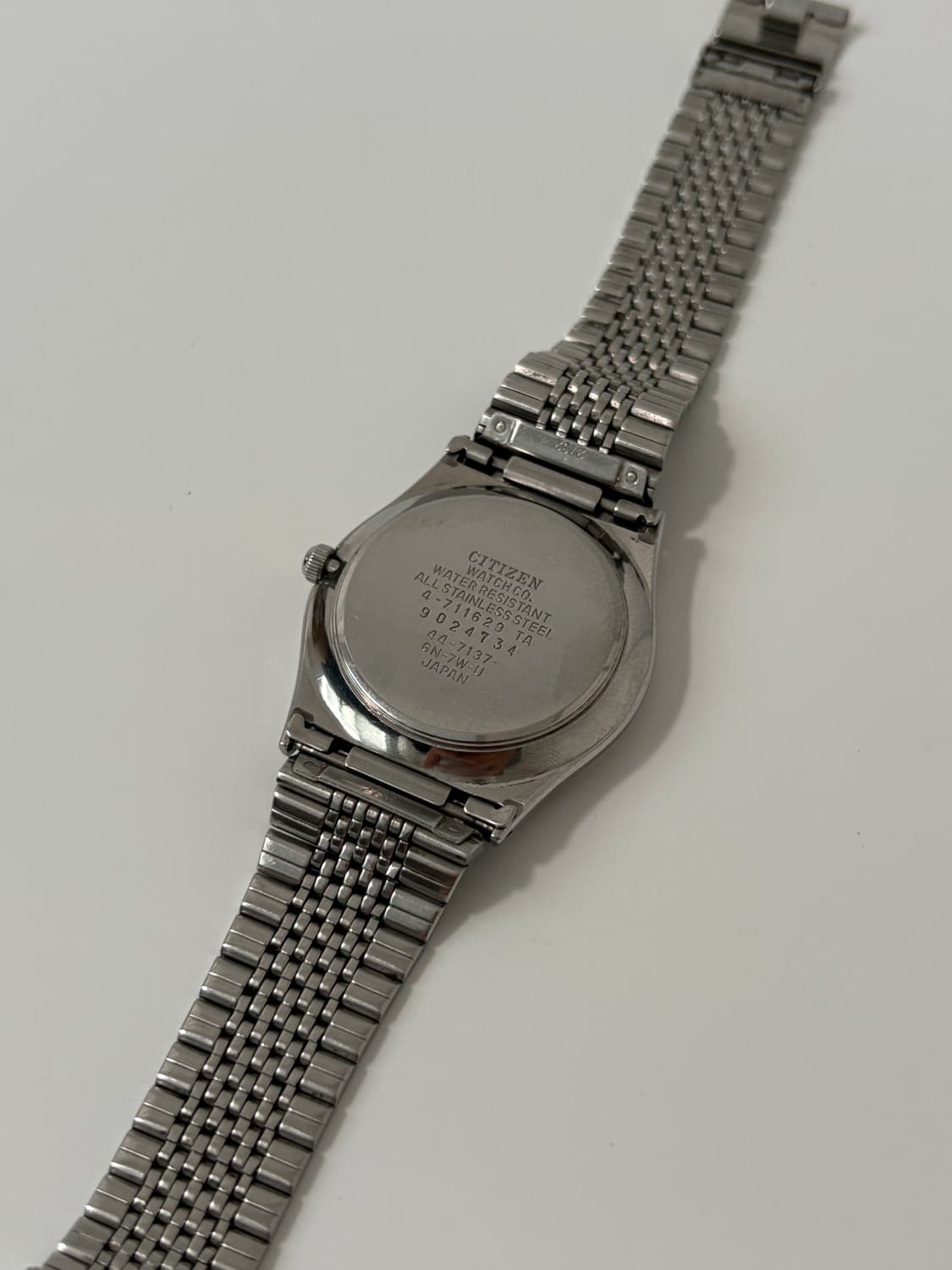 80s CQ brown dial silver quartz 상품이미지10