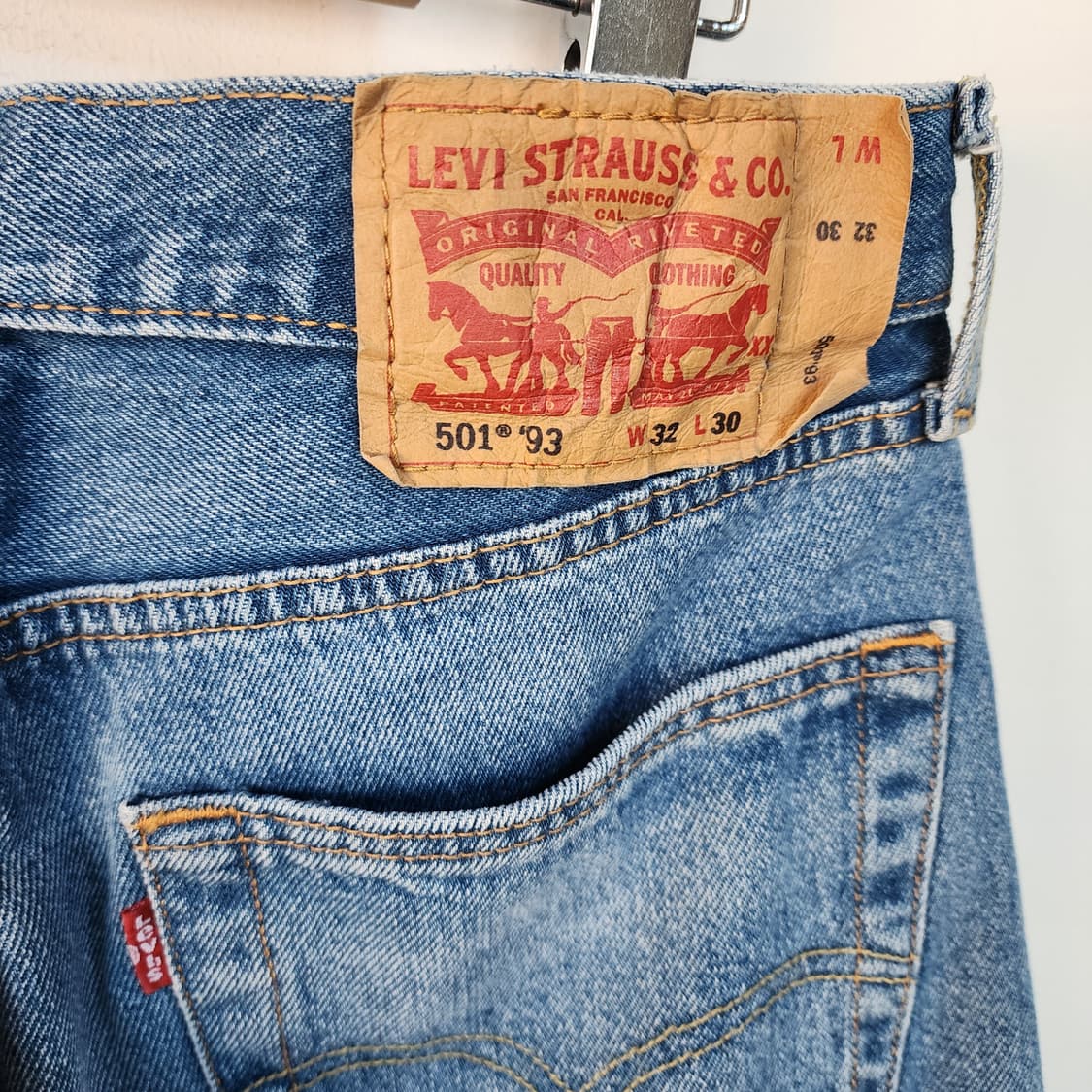 리바이스 501 청바지 데님팬츠 상품이미지4