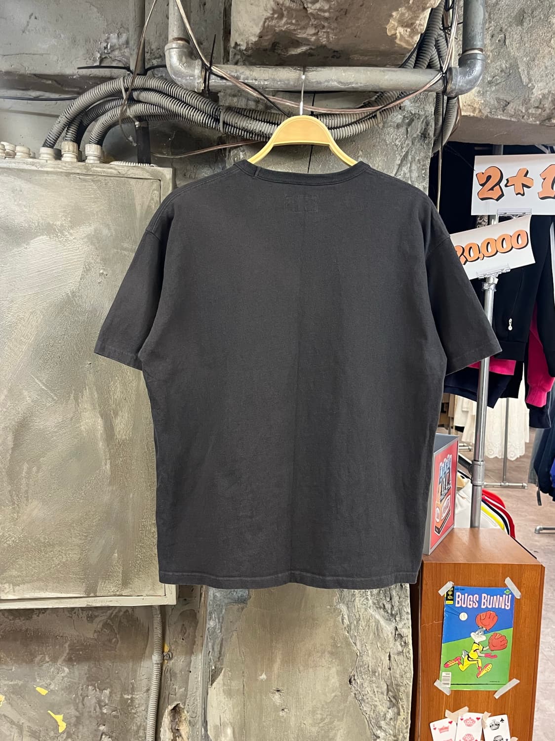 에스피오나지 플라잉 타이거 헤비웨이트 반팔티 차콜 M #csz3794 상품이미지2