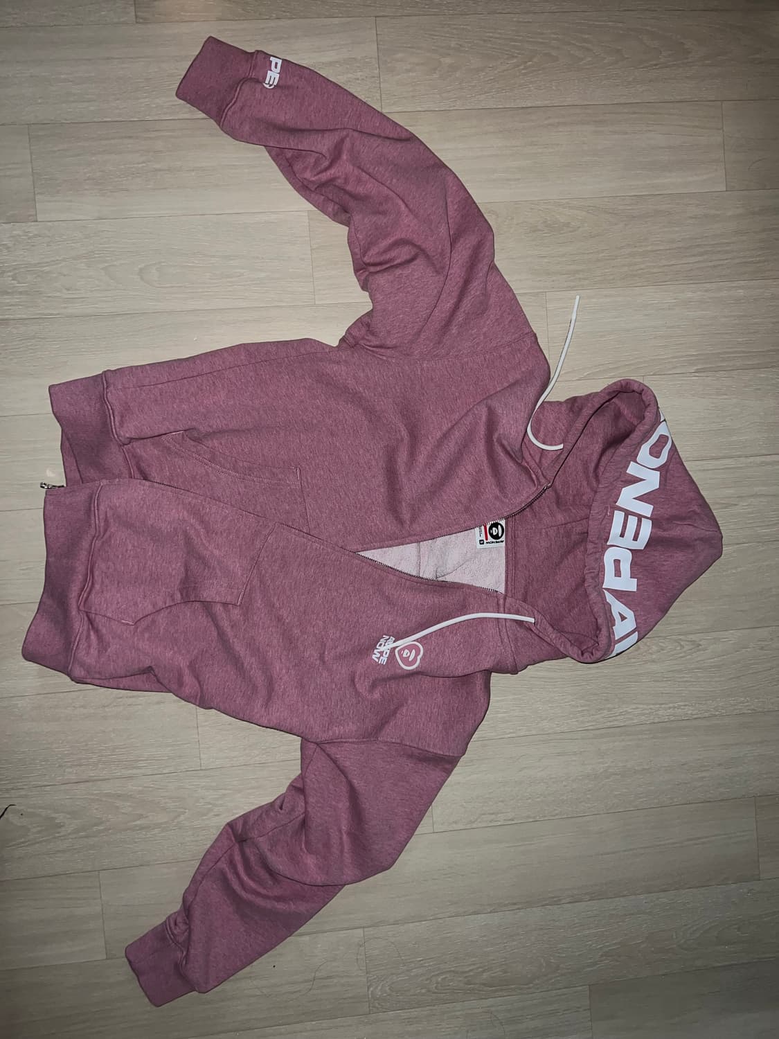 에이프 후드집업 상품이미지1