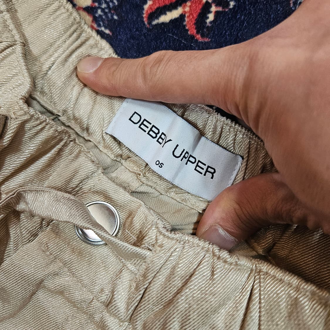 데비어퍼 시아 샤이닝 스트렙 밴딩 팬츠 1 size 상품이미지5