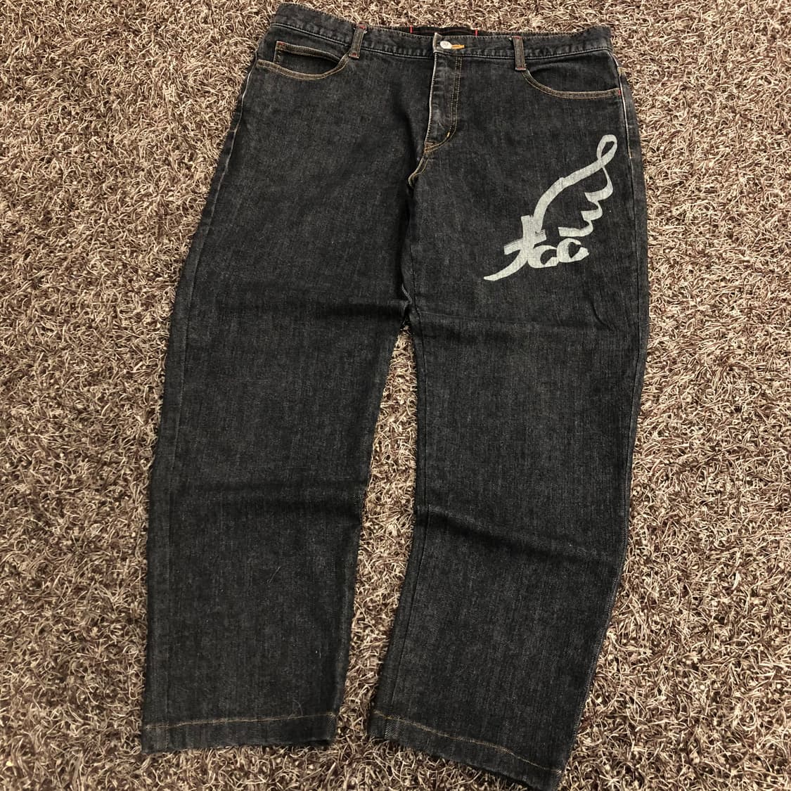 까스텔바작 재팬 흑청 데님 팬츠 상품이미지5