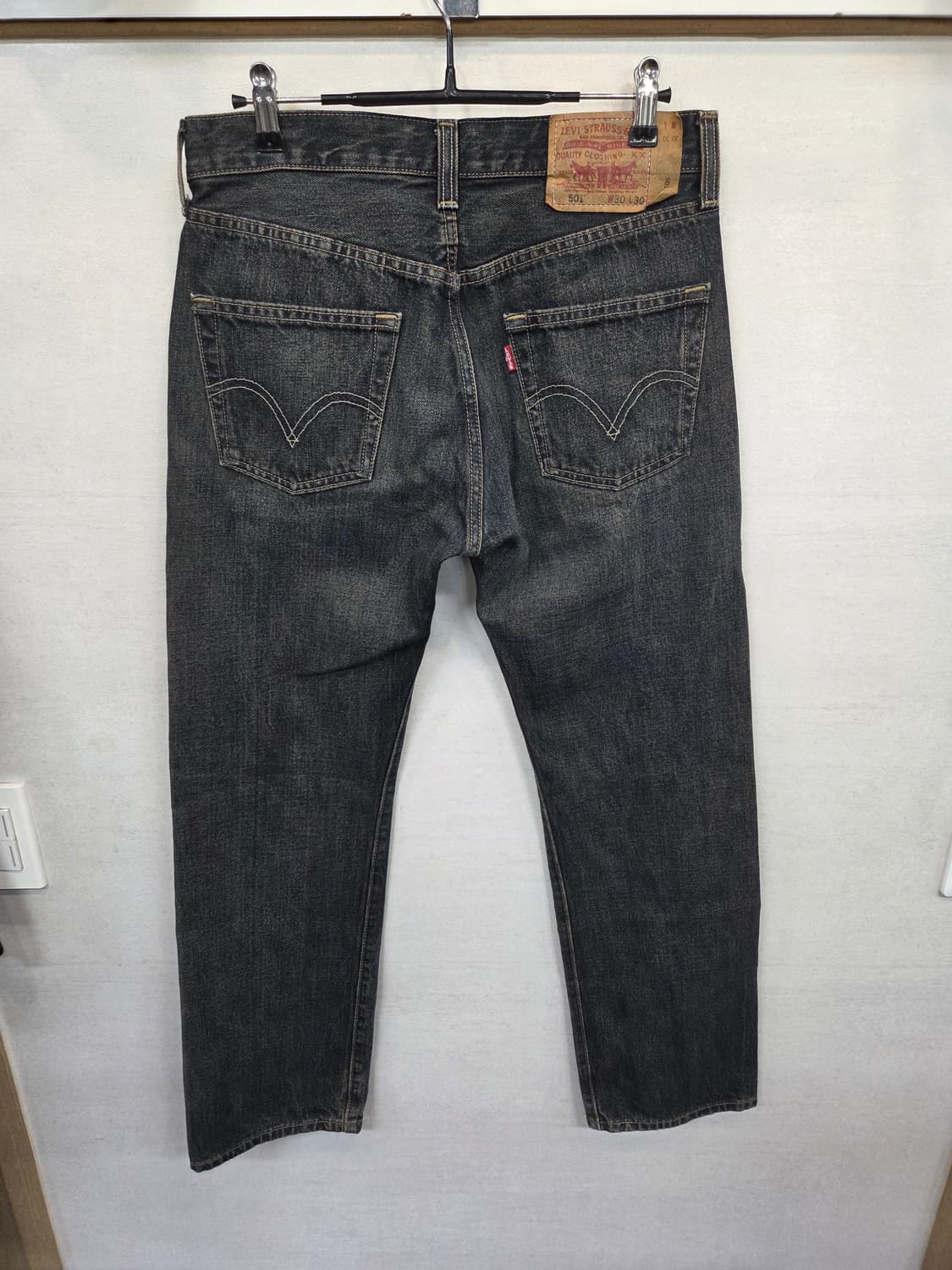 리바이스 오리지날 501 스트레이트핏 데님팬츠 30 상품이미지2