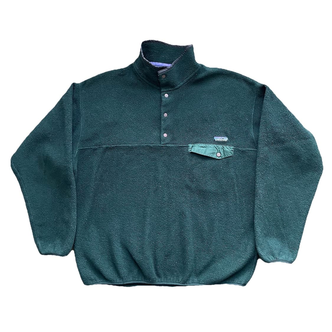 93FW 파타고니아 신칠라 스냅-T 다크그린 USA 상품이미지1