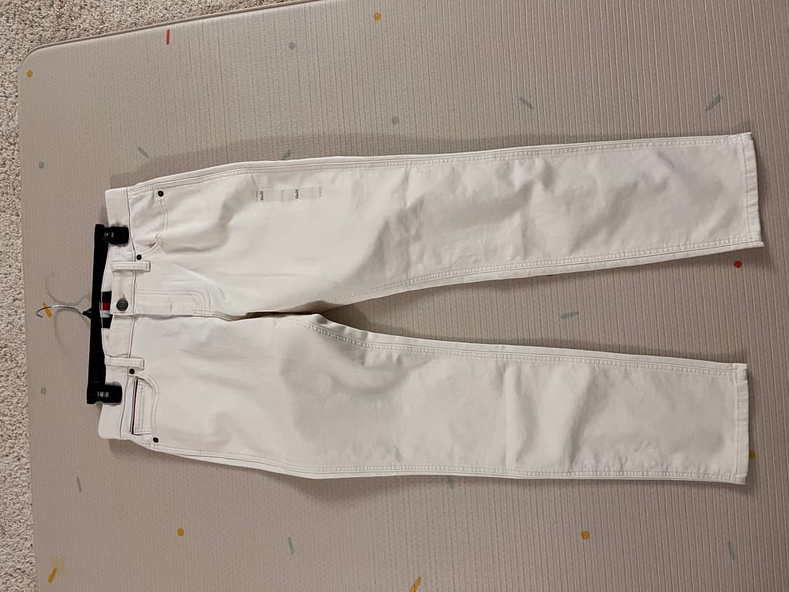 [새상품/정품] 타미힐피거 TH Flex 스트레이트 팬츠 (아이보리) 상품이미지4