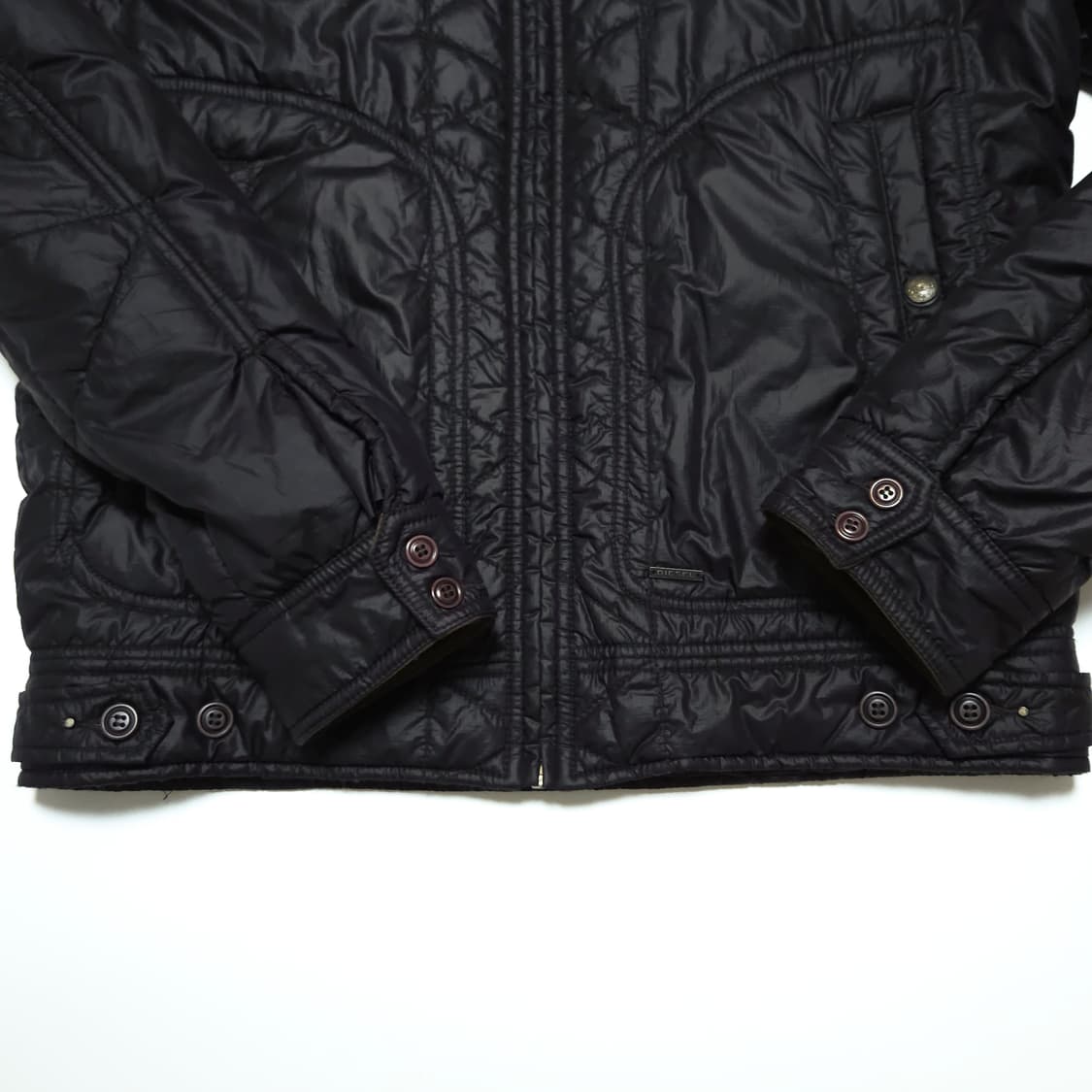 디젤 00s 아카이브 하이넥 퀼팅 숏패딩 자켓 상품이미지6