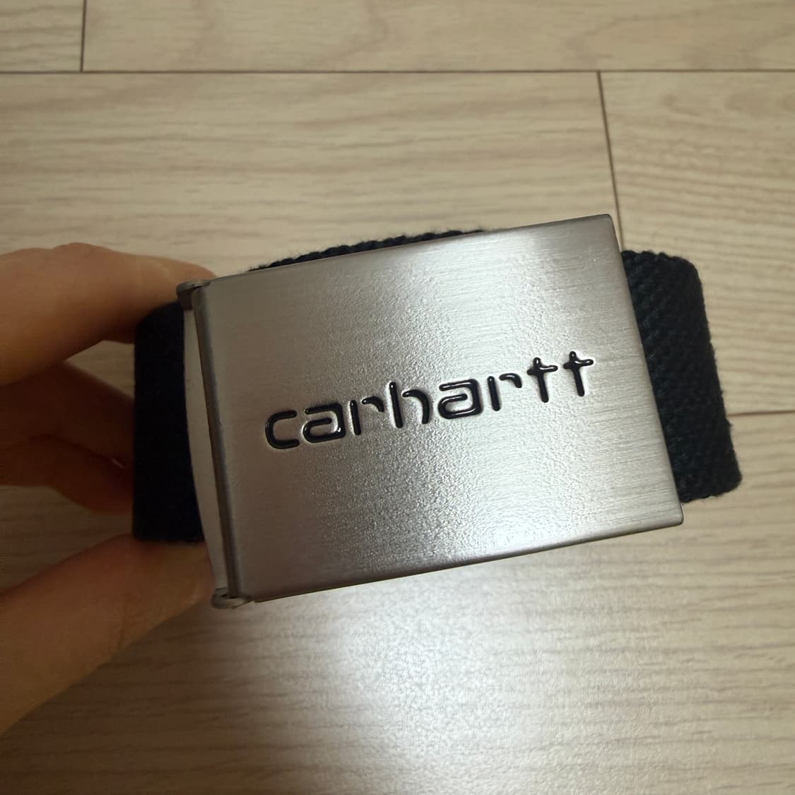 칼하트 클립 벨트 크롬 (블랙) 상품이미지2