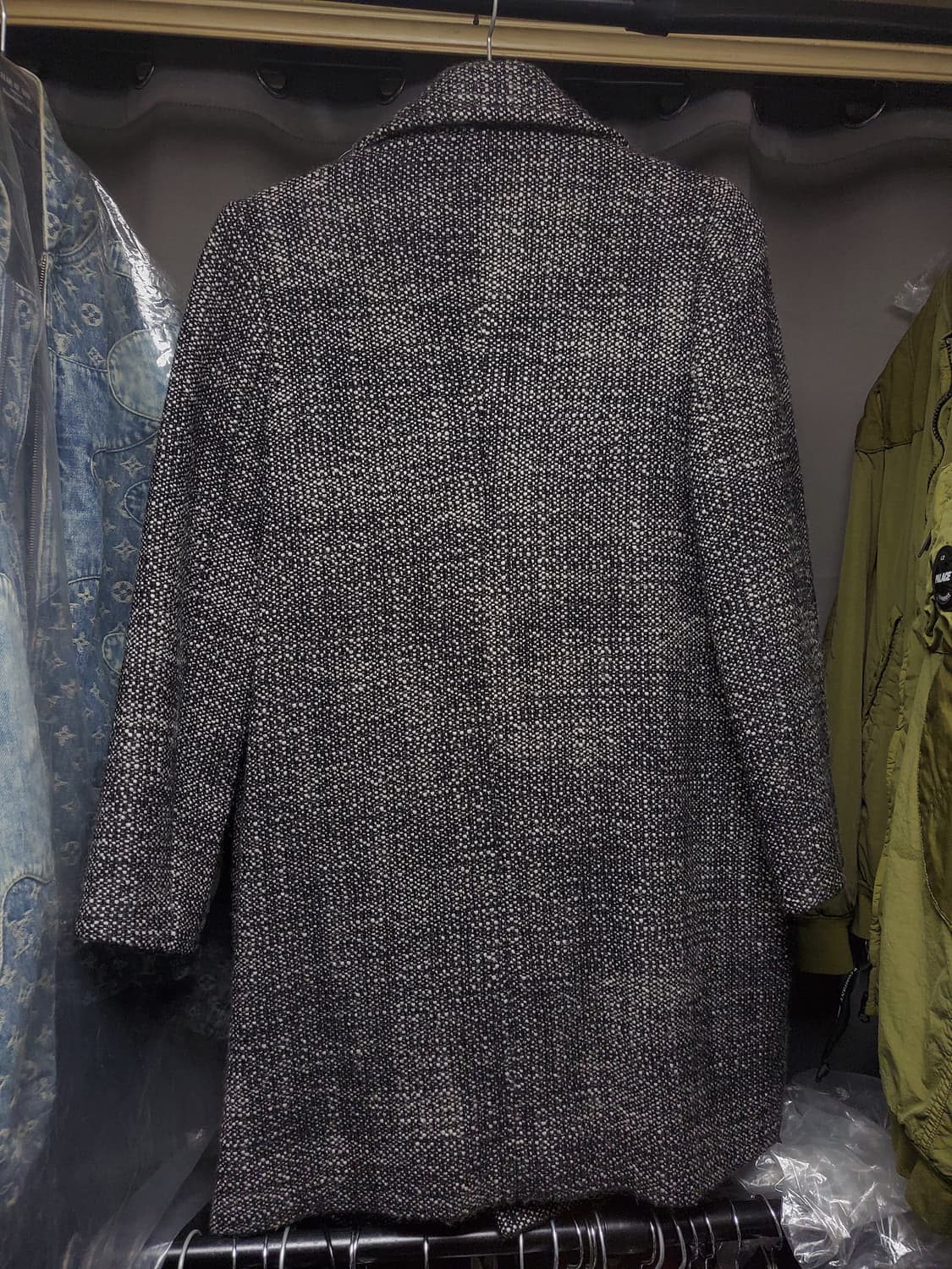 스텔라맥카트니 트위드 더블오버코트 상품이미지2