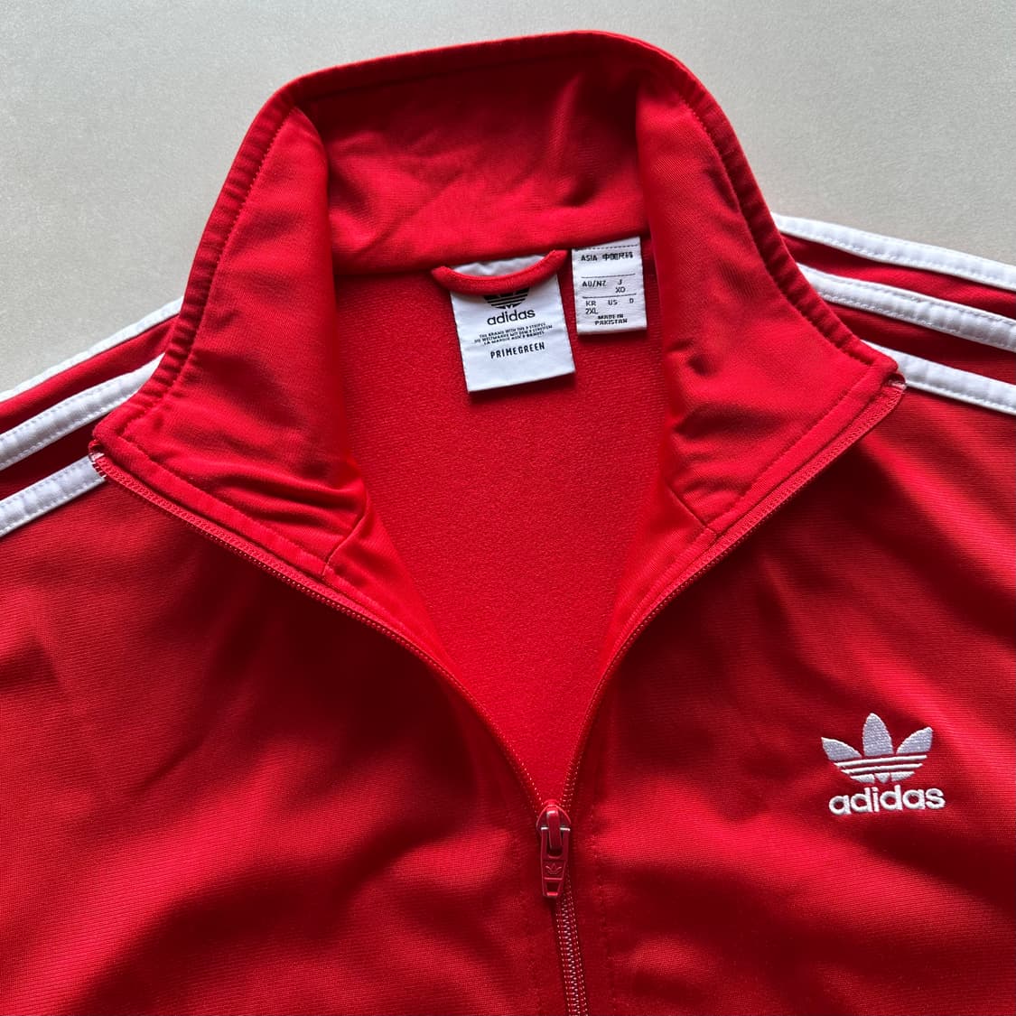 [2XL]아디다스 파이어버드 레드 트랙탑 져지 상품이미지5