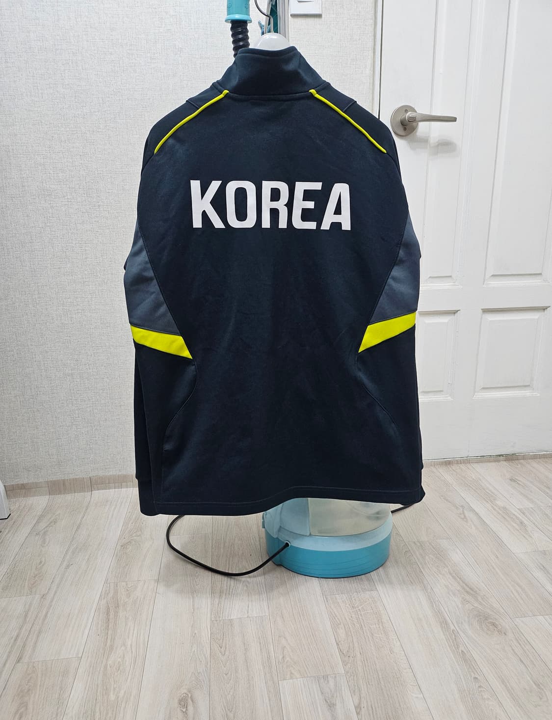 (100)L ☆우주매물☆ 아디다스 태극기 코리아 백로고 트랙탑져지 상품이미지7