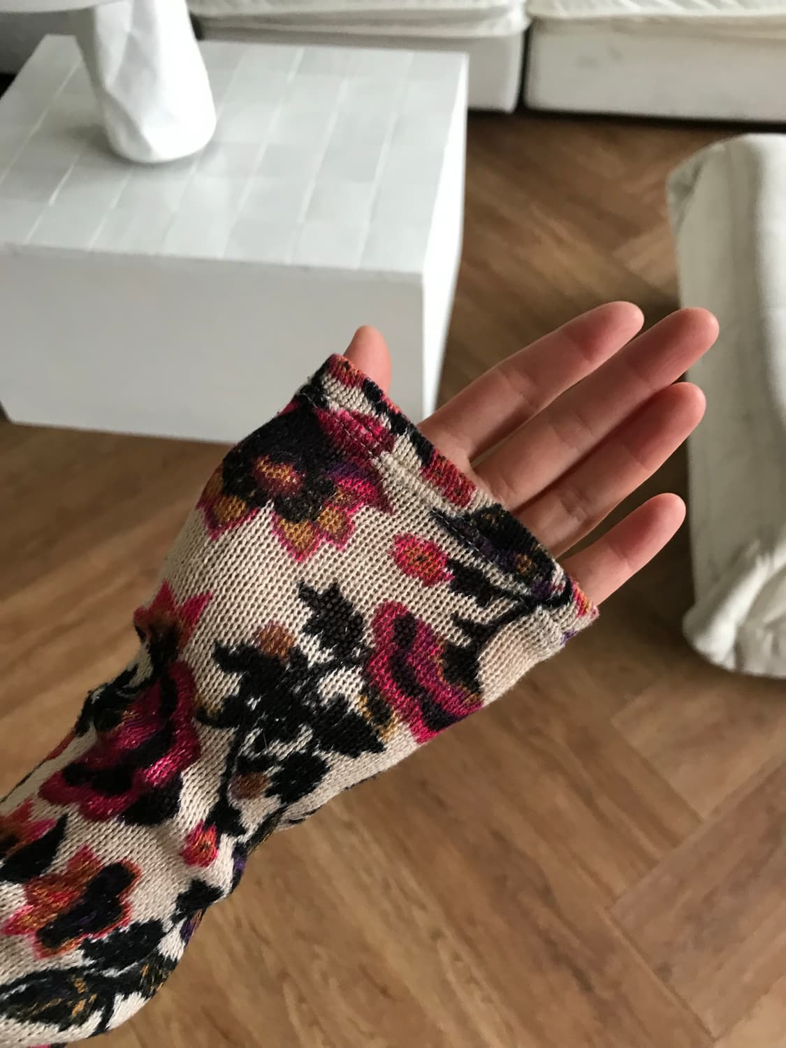 vintage lace pattern top 상품이미지3