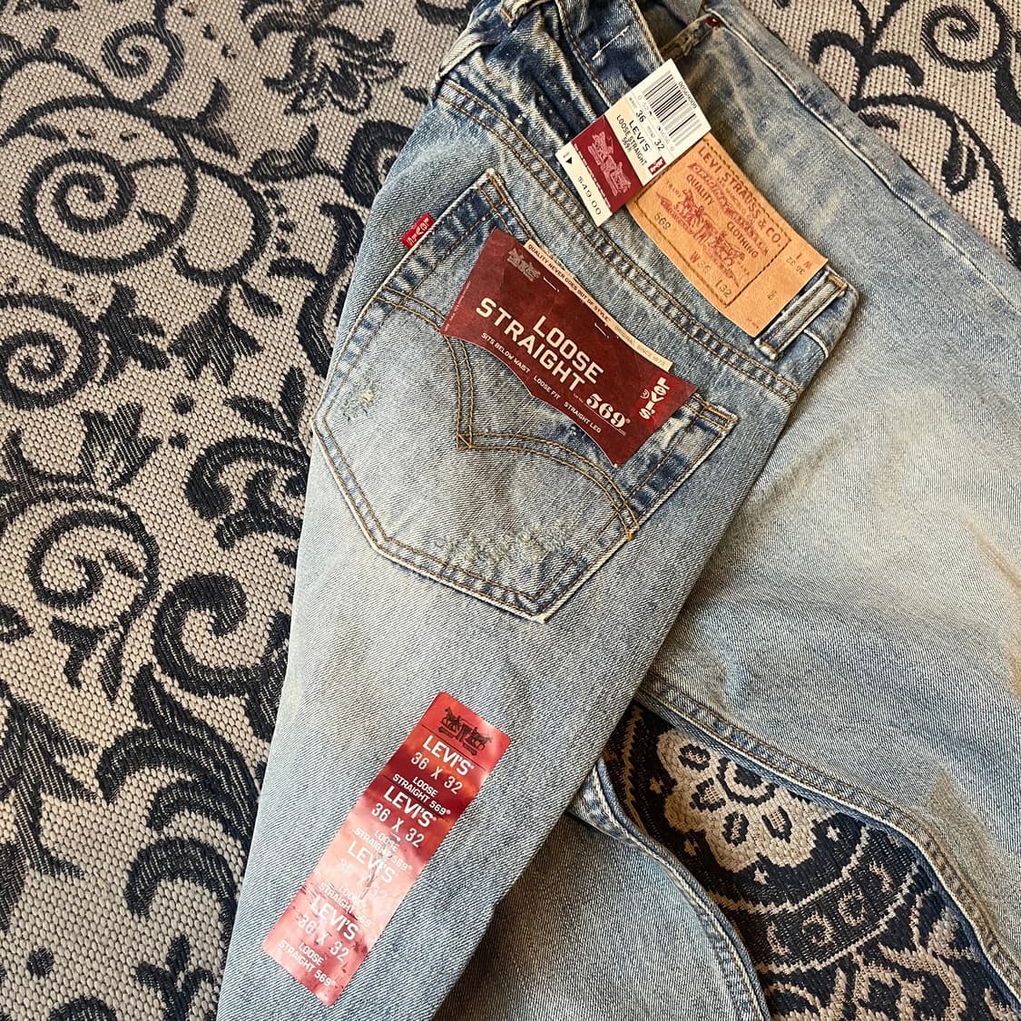 36 리바이스 569 데님 팬츠/W2402 상품이미지3
