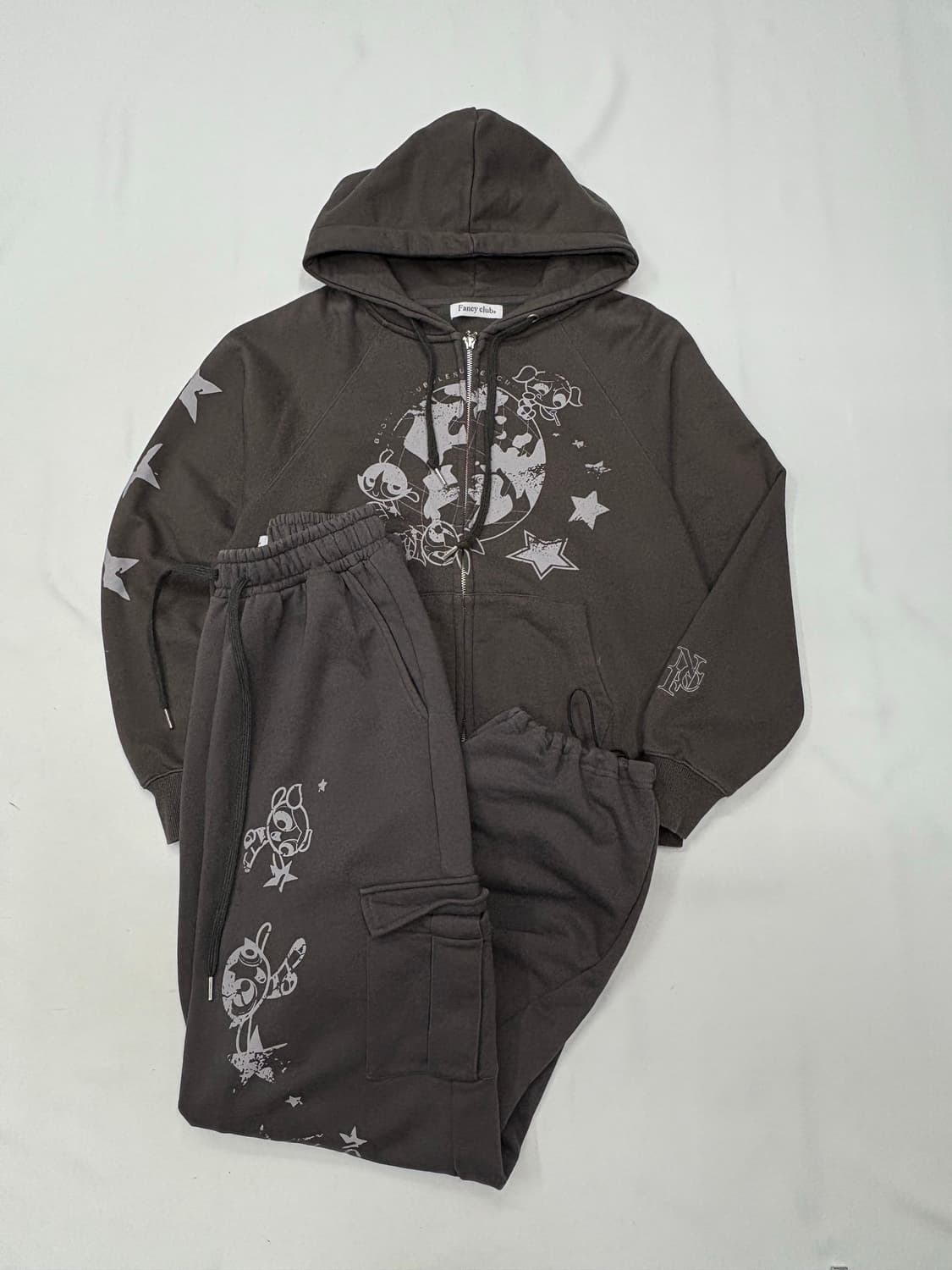 Fancy club 펜시클럽 파워퍼프걸 셋업 상품이미지2