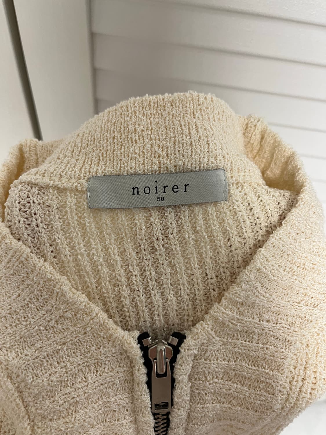 노이어 부클 집업 가디건 상품이미지3