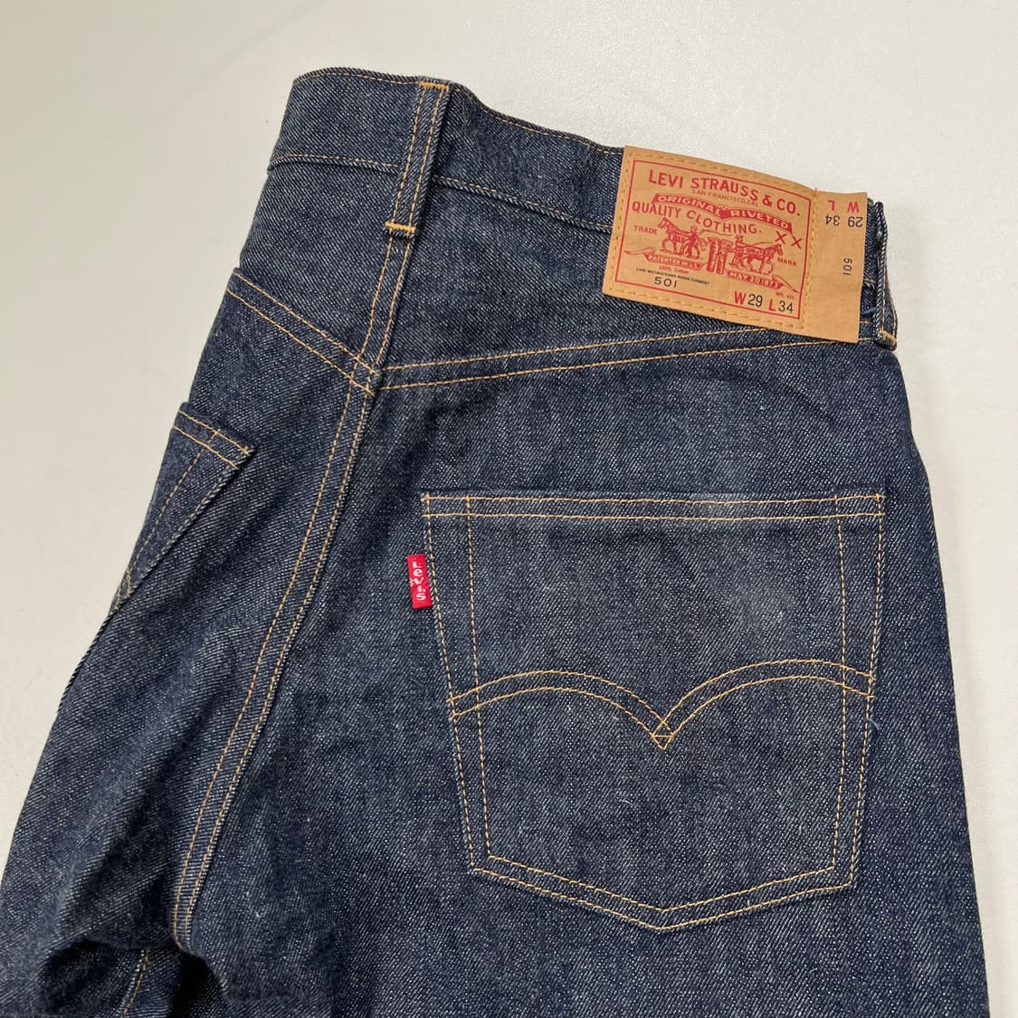 리바이스 501 셀비지 팬츠 상품이미지5