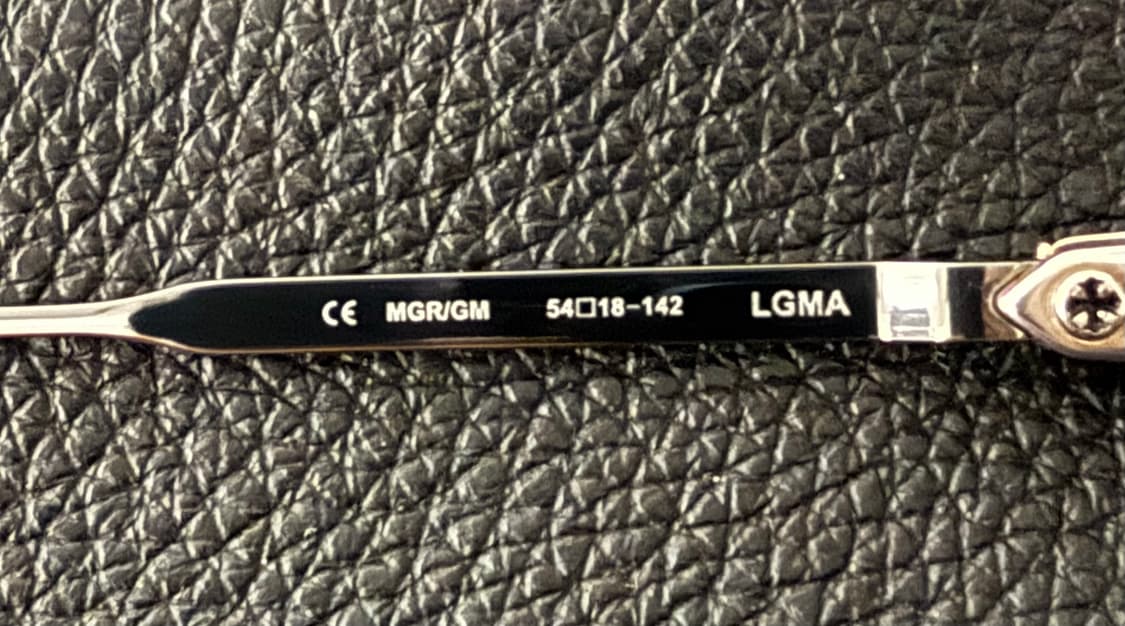 크롬하츠 르그마 MGR/GM 안경 상품이미지10