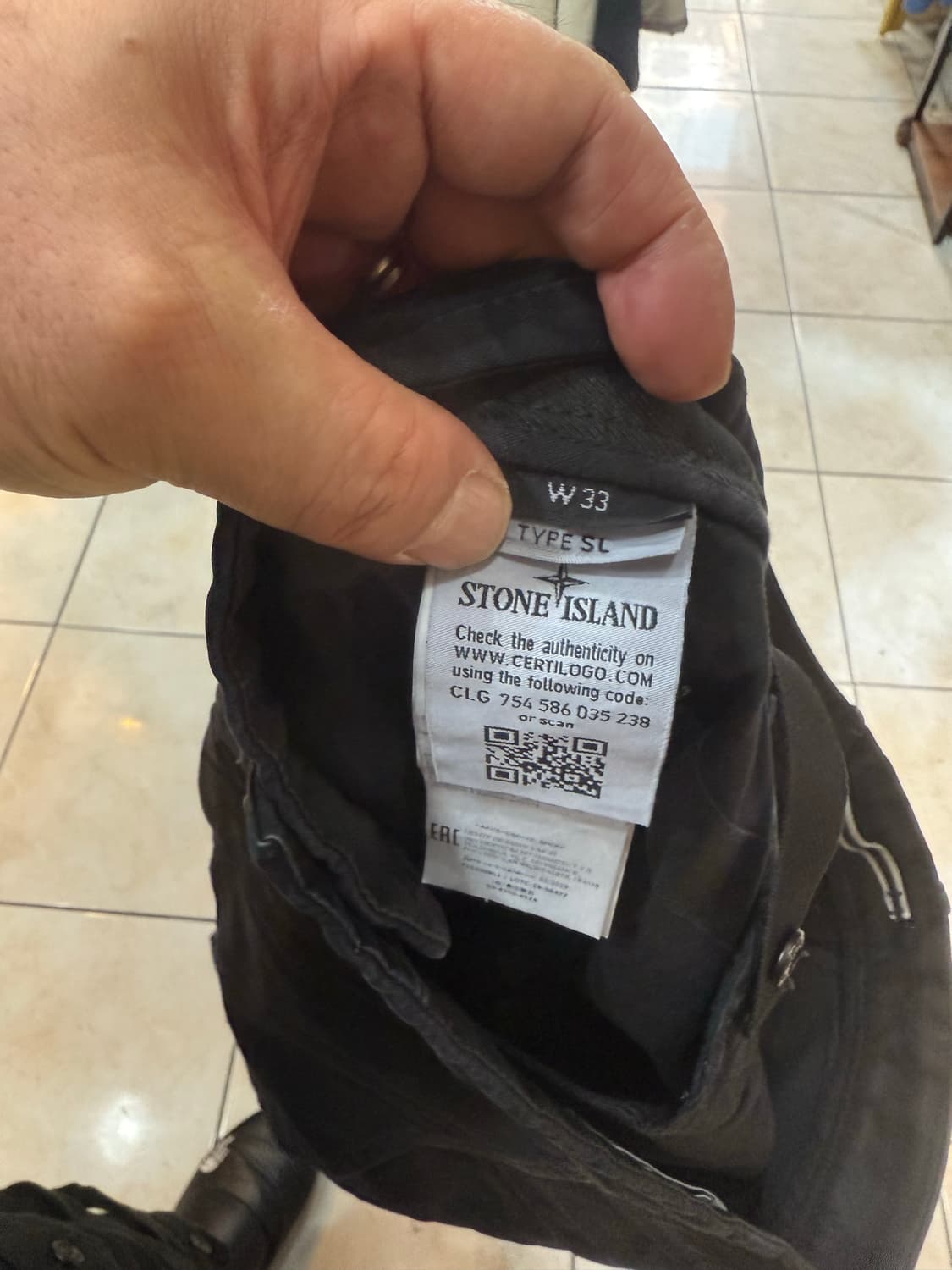 33 정품 스톤아일랜드 카고바지 팝니다 상품이미지4
