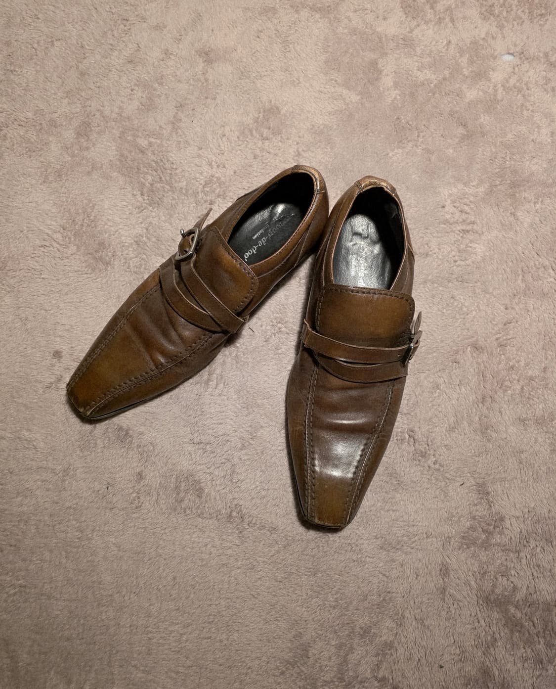 Whoop de doo strap leather shoes 상품이미지4