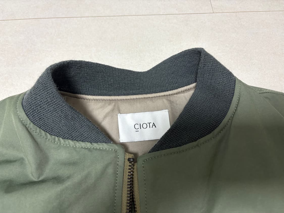 Ciota 시오타 - MA-1 Flight Jacket - Olive 상품이미지3