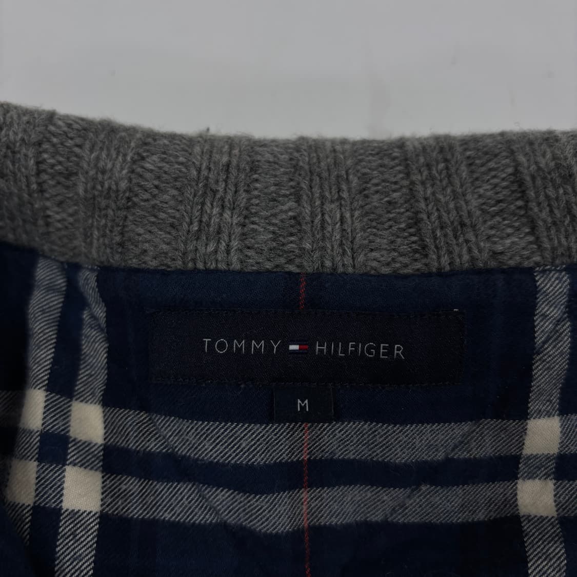 타미힐피거 니트 집업 상품이미지7