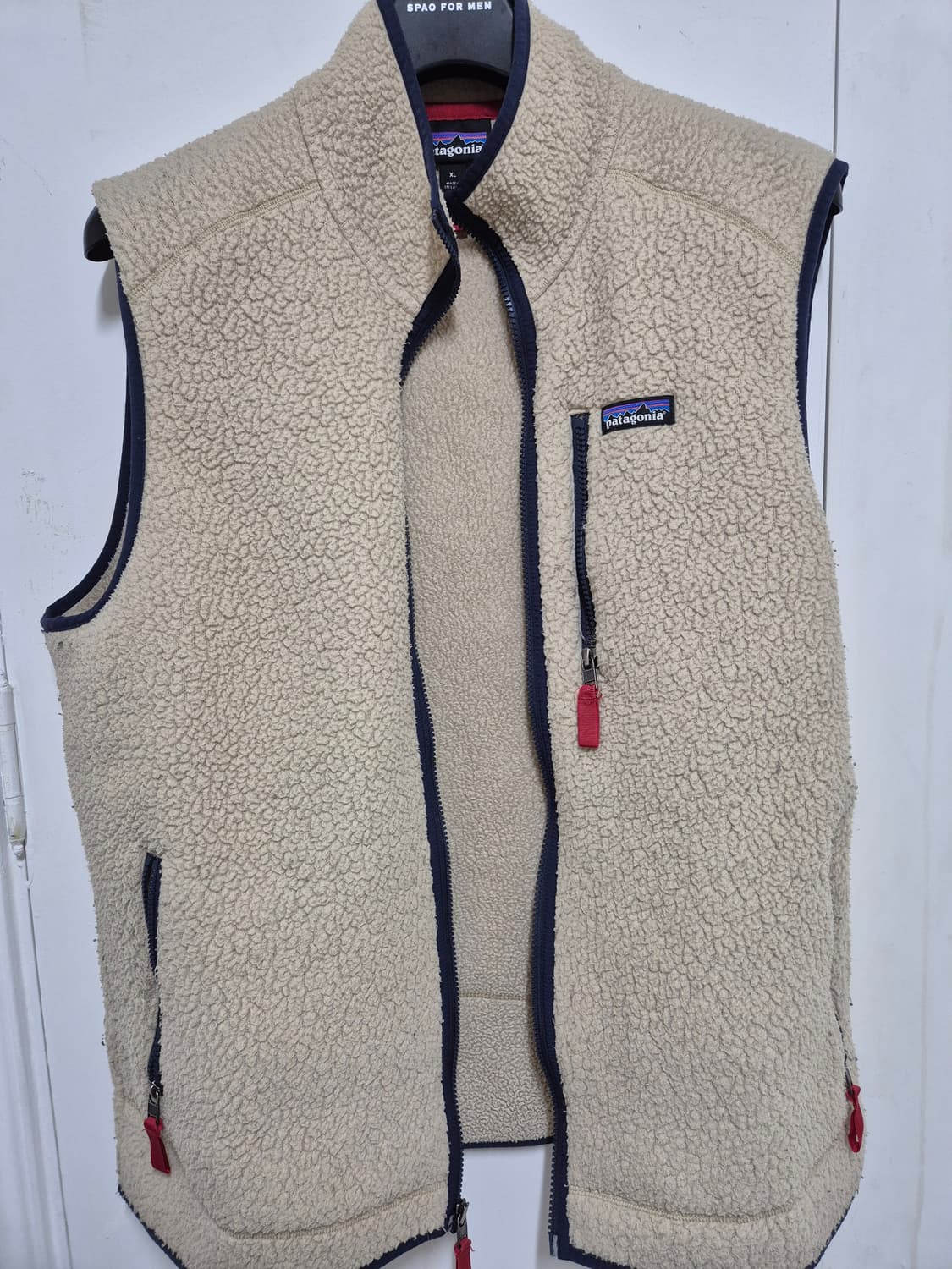 파타고니아 레트로 파일 베스트 아이보리 XL 상품이미지1