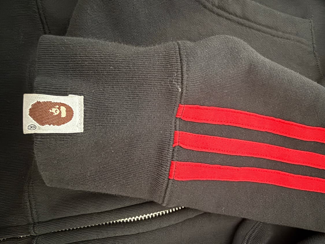 아디다스 x 베이프 콜라보 후드집업 상품이미지2