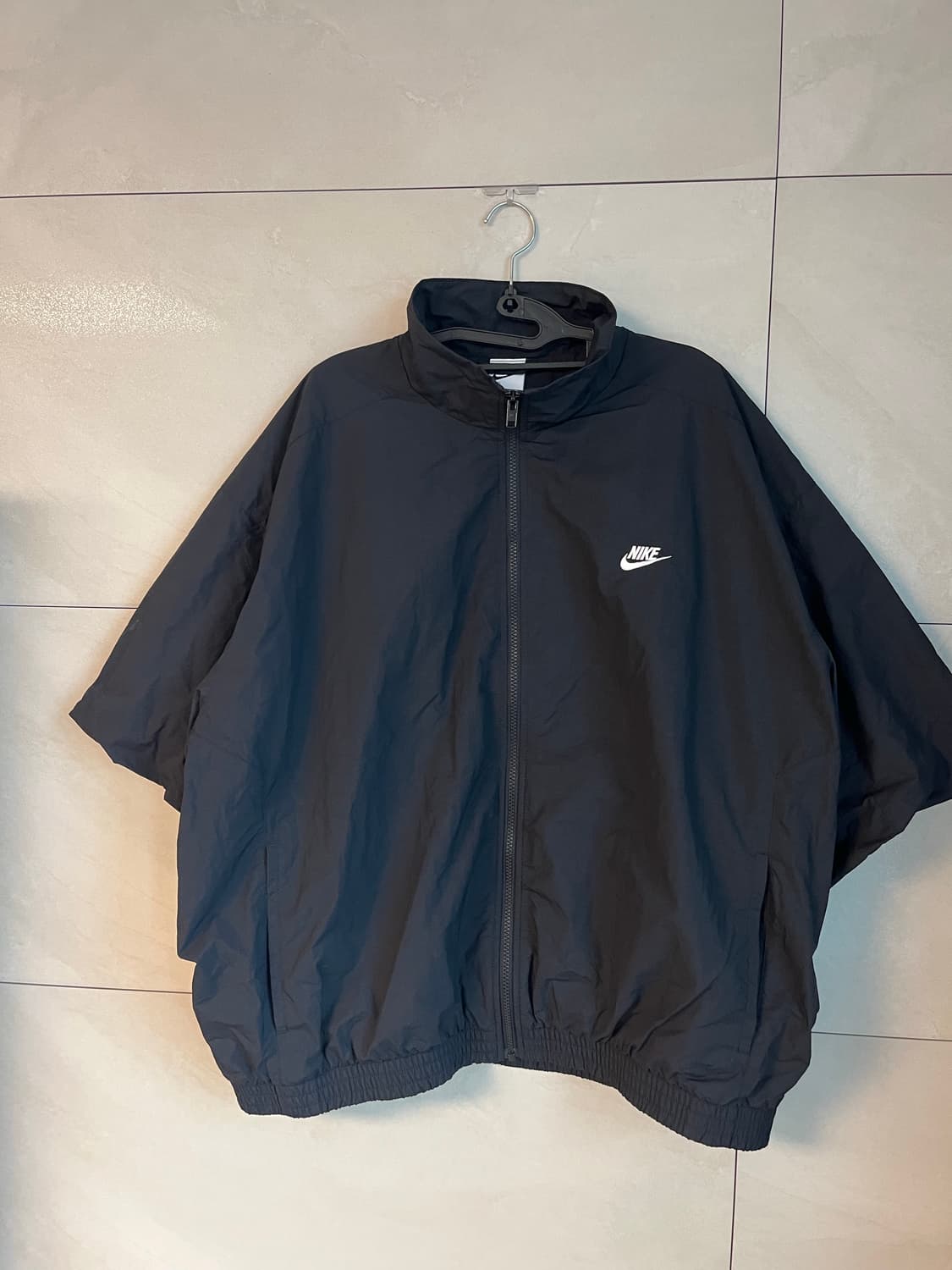 나이키 반팔 바람막이 블랙 (2XL size)  상품이미지3