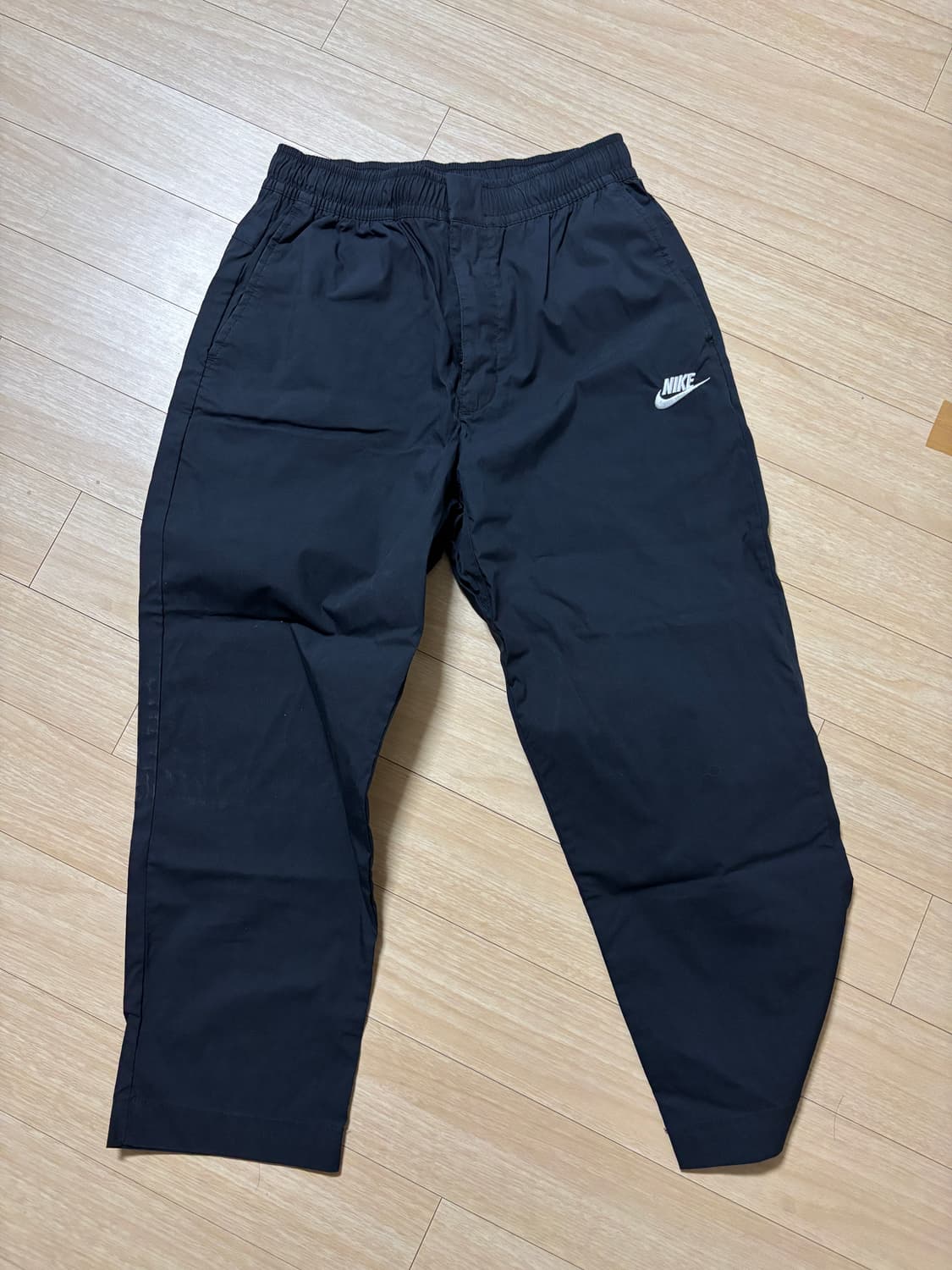 나이키 남성 바지 나일론 M 블랙 상품이미지1