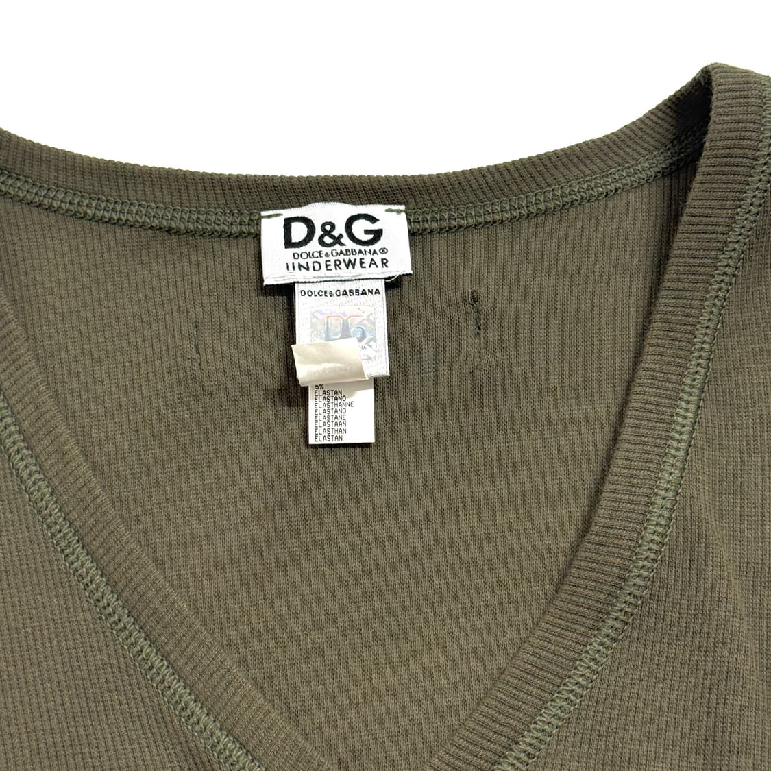 D&G 돌체앤가바나 언더웨어 브이넥 반팔 티셔츠 상품이미지4