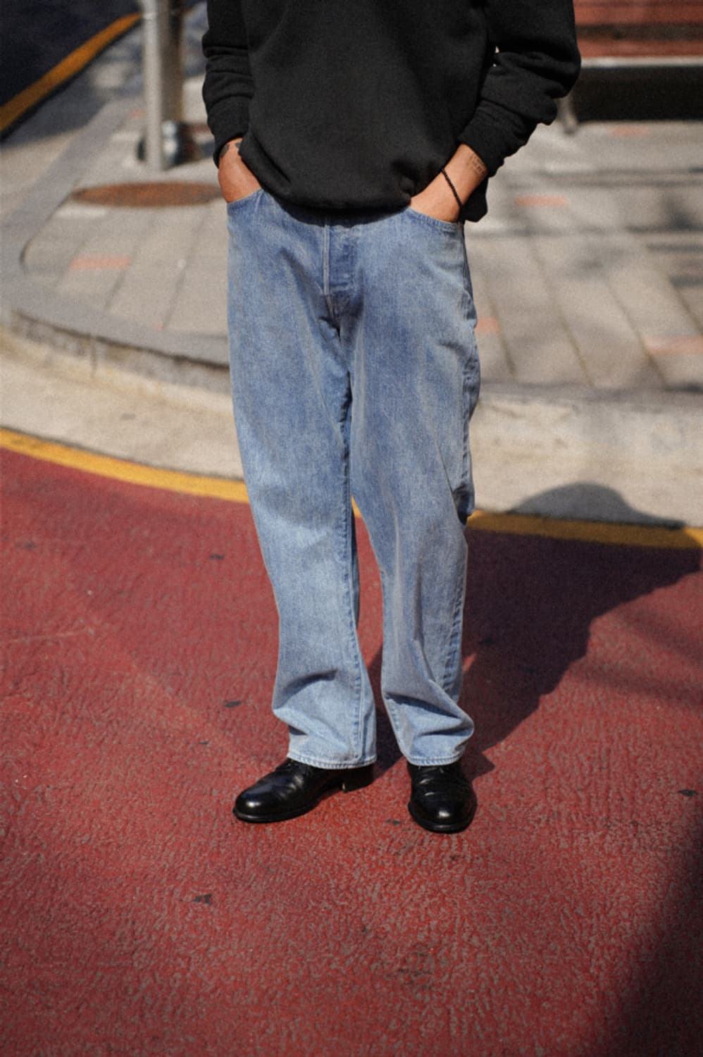 [새상품] 피그벨 클래식 페이드 진 34 상품이미지5