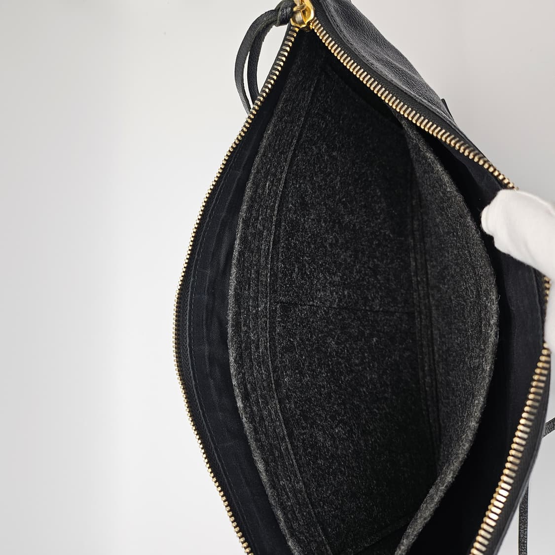 정품 발렌시아가 모터 클러치백 (이너백포함) 상품이미지7