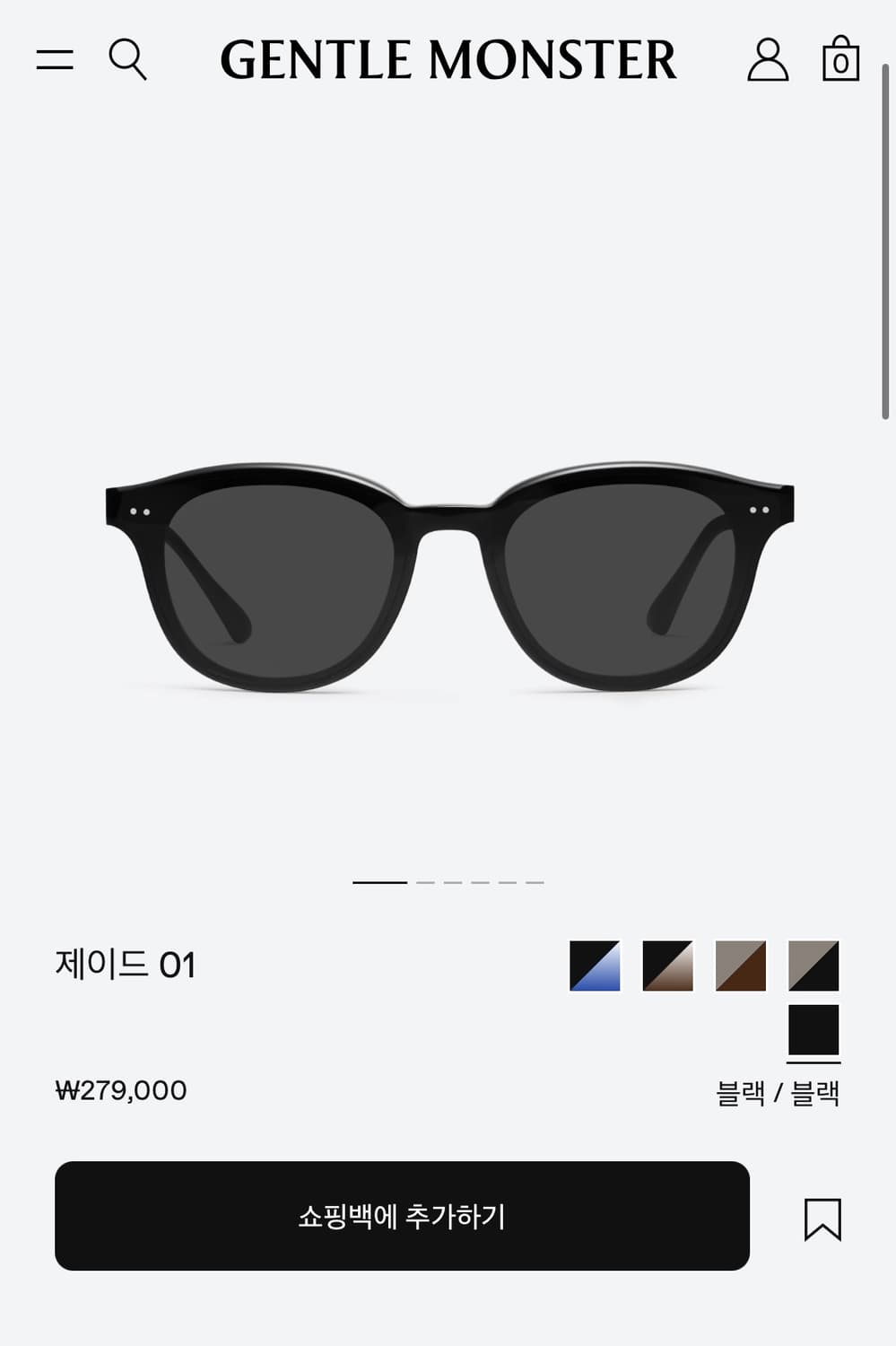 젠틀몬스터 상품이미지1