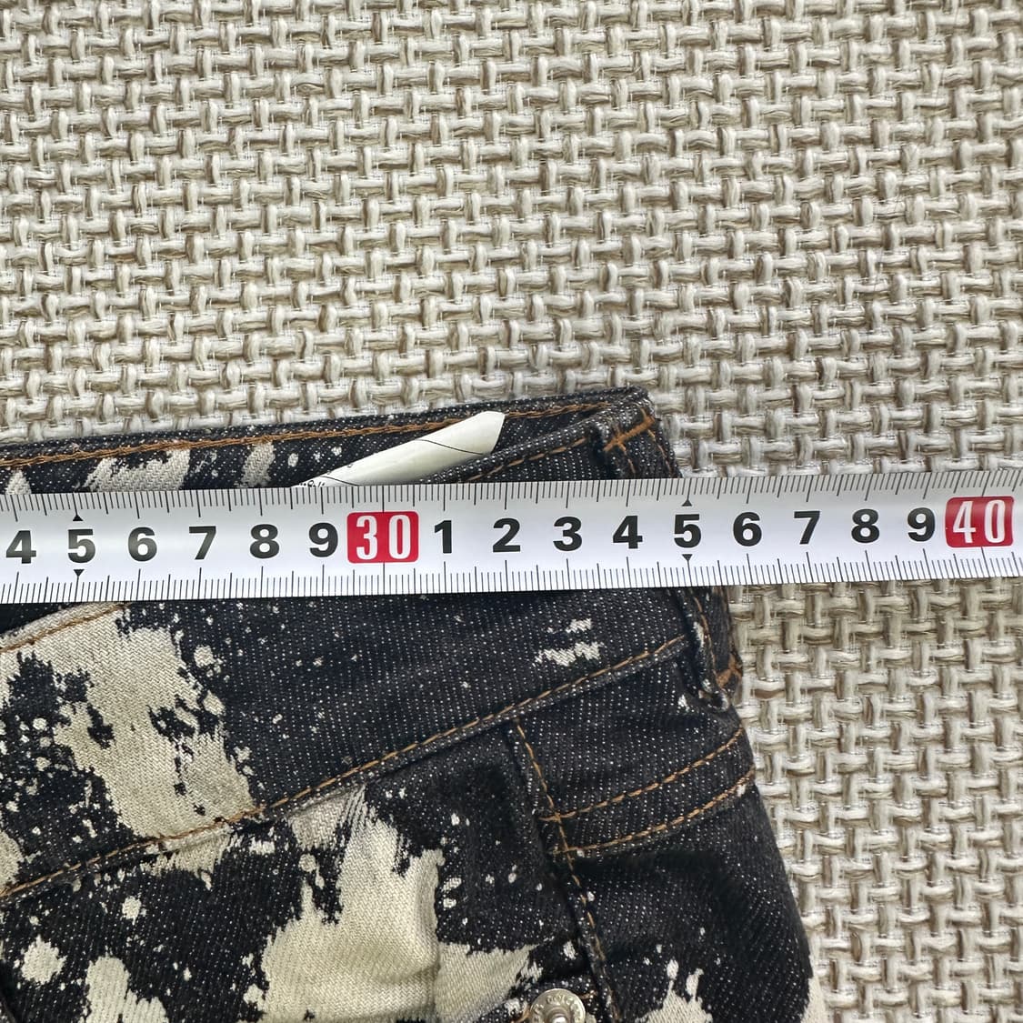 25 돌체앤가바나 블리치드 핏 데님 진 0429D 상품이미지5