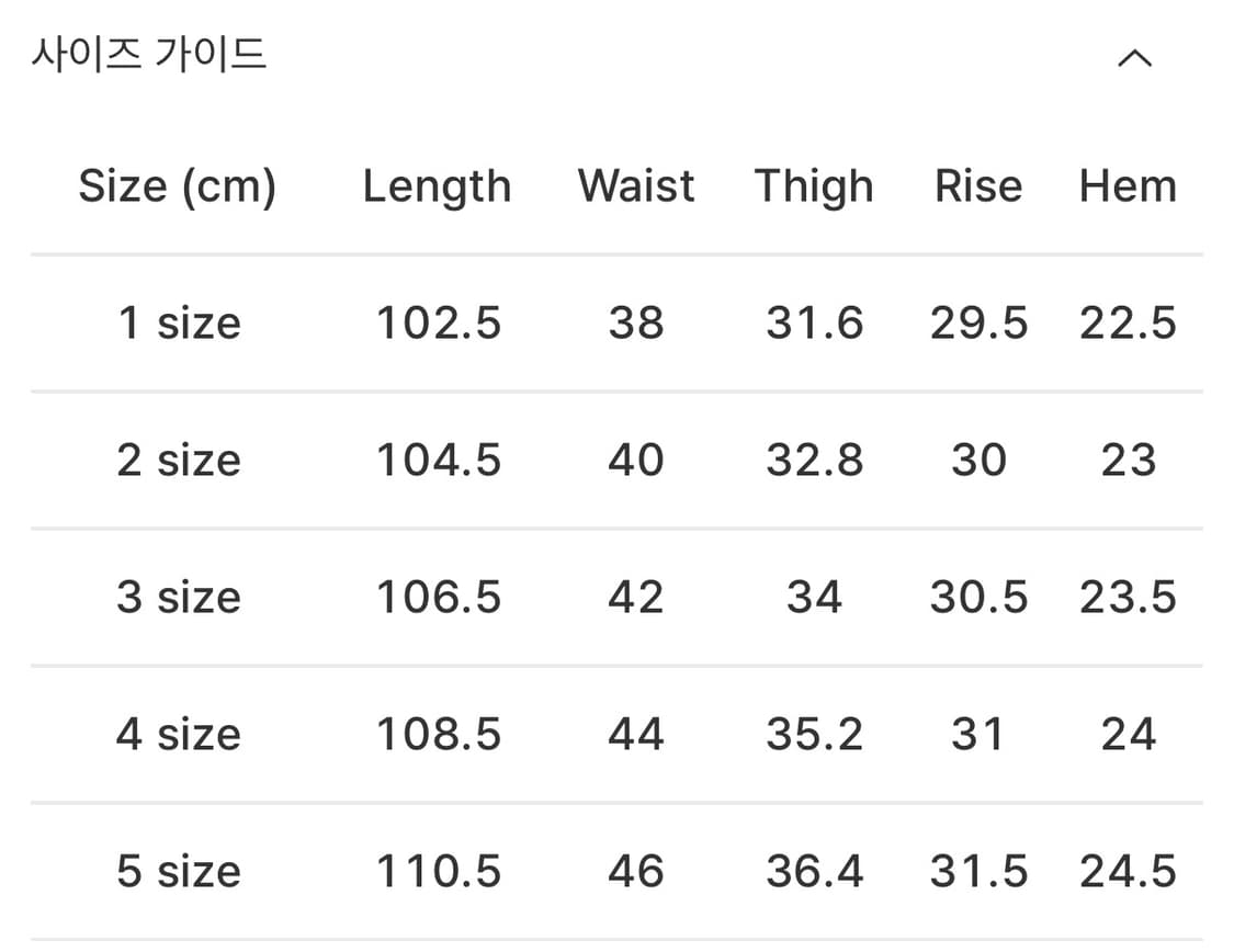 포터리 와이드 내추럴 화이트 데님 5사이즈 새상품 상품이미지4