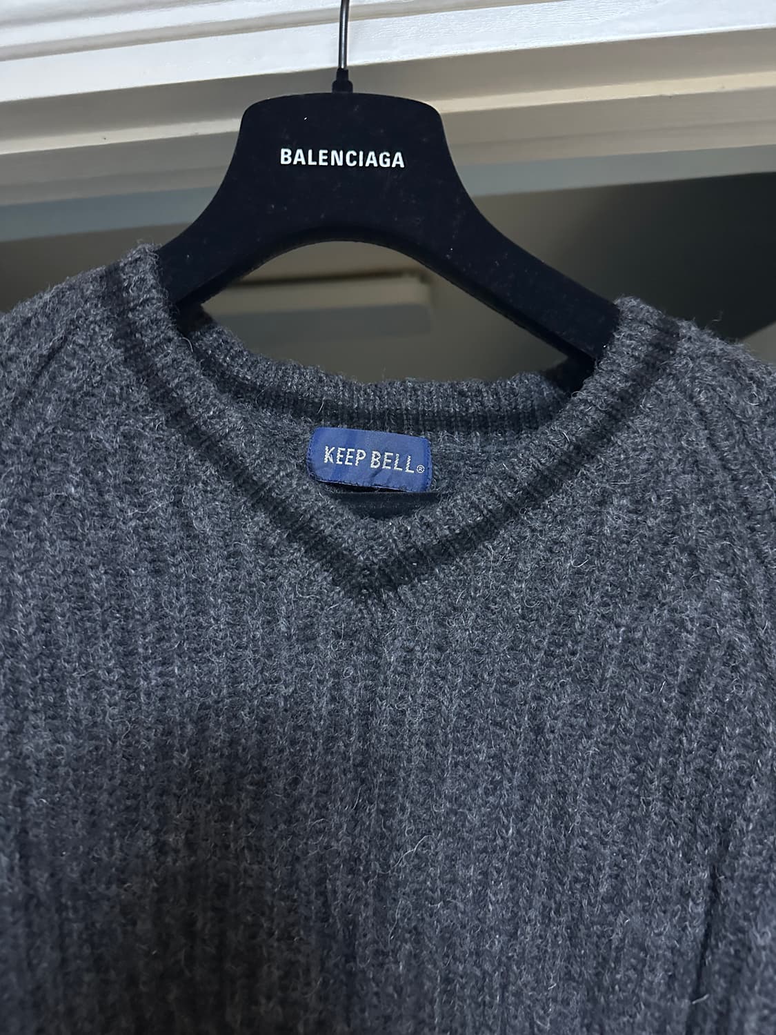 [L] KEEP BELL 울 브이넥 니트 상품이미지2